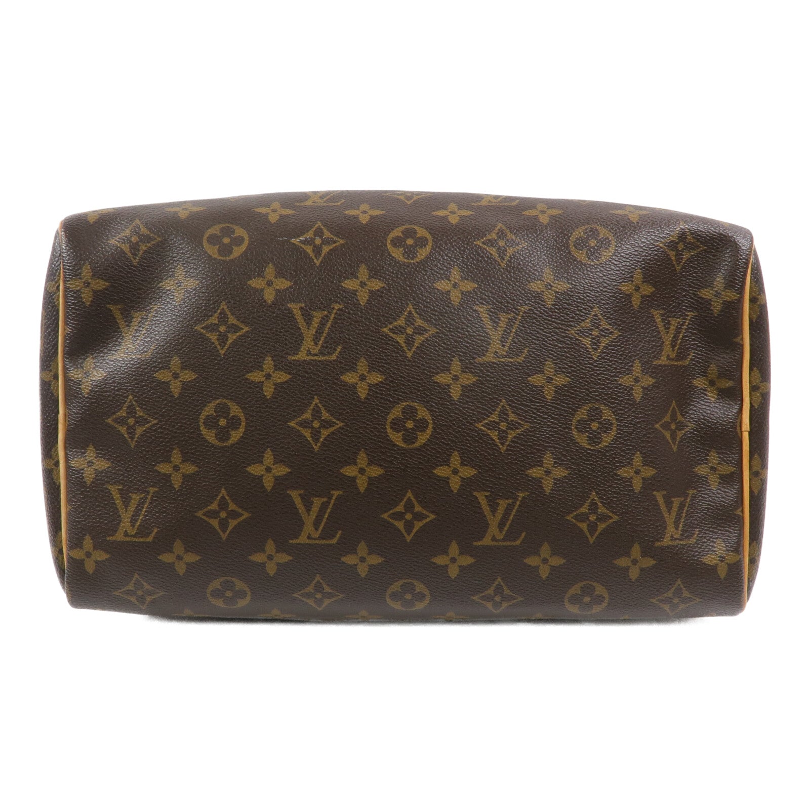 LOUIS VUITTON Monogram Speedy 30金扣手挽袋