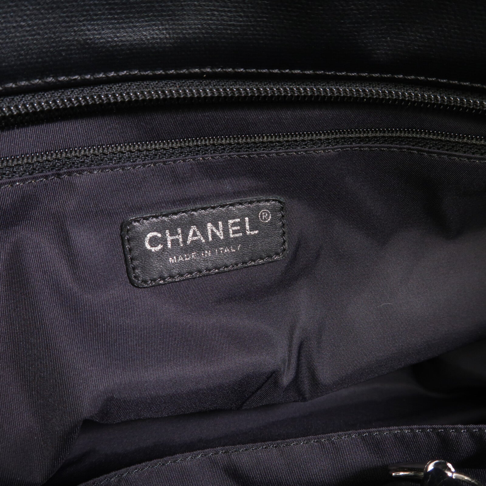 CHANEL 尼龍Paris Biarritz Tote MM肩背袋