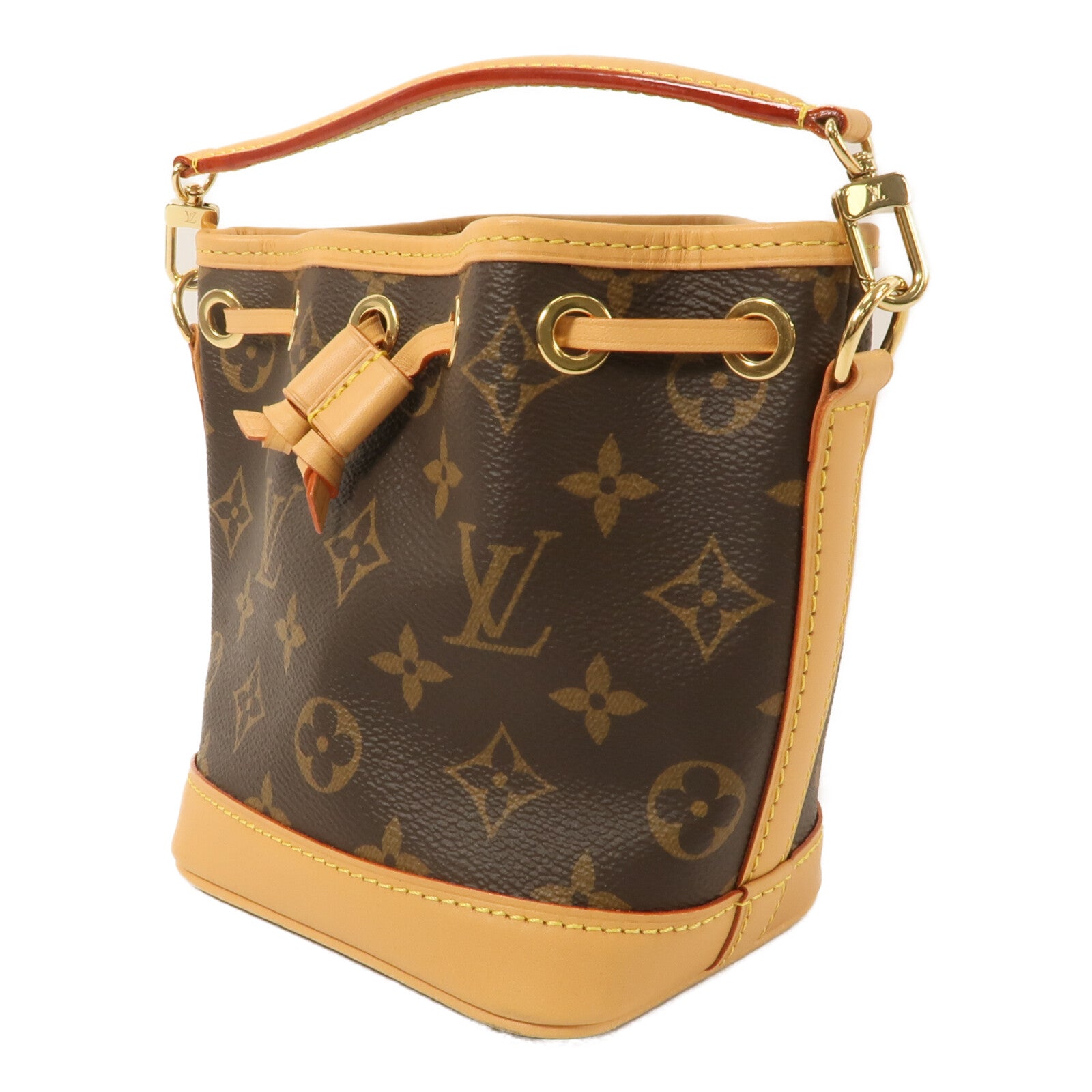 LOUIS VUITTON Monogram Nano Noe手挽肩背兩用袋