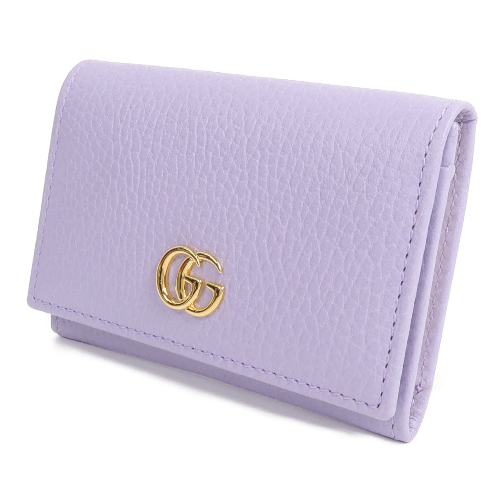 GUCCI 牛皮皮革GG Marmont Card Holder卡片套