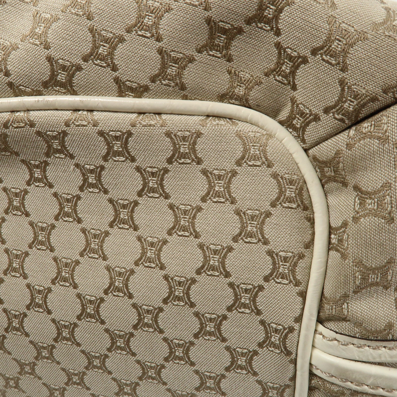 CELINE 帆布/牛皮皮革Bitter Sweet金扣手挽袋