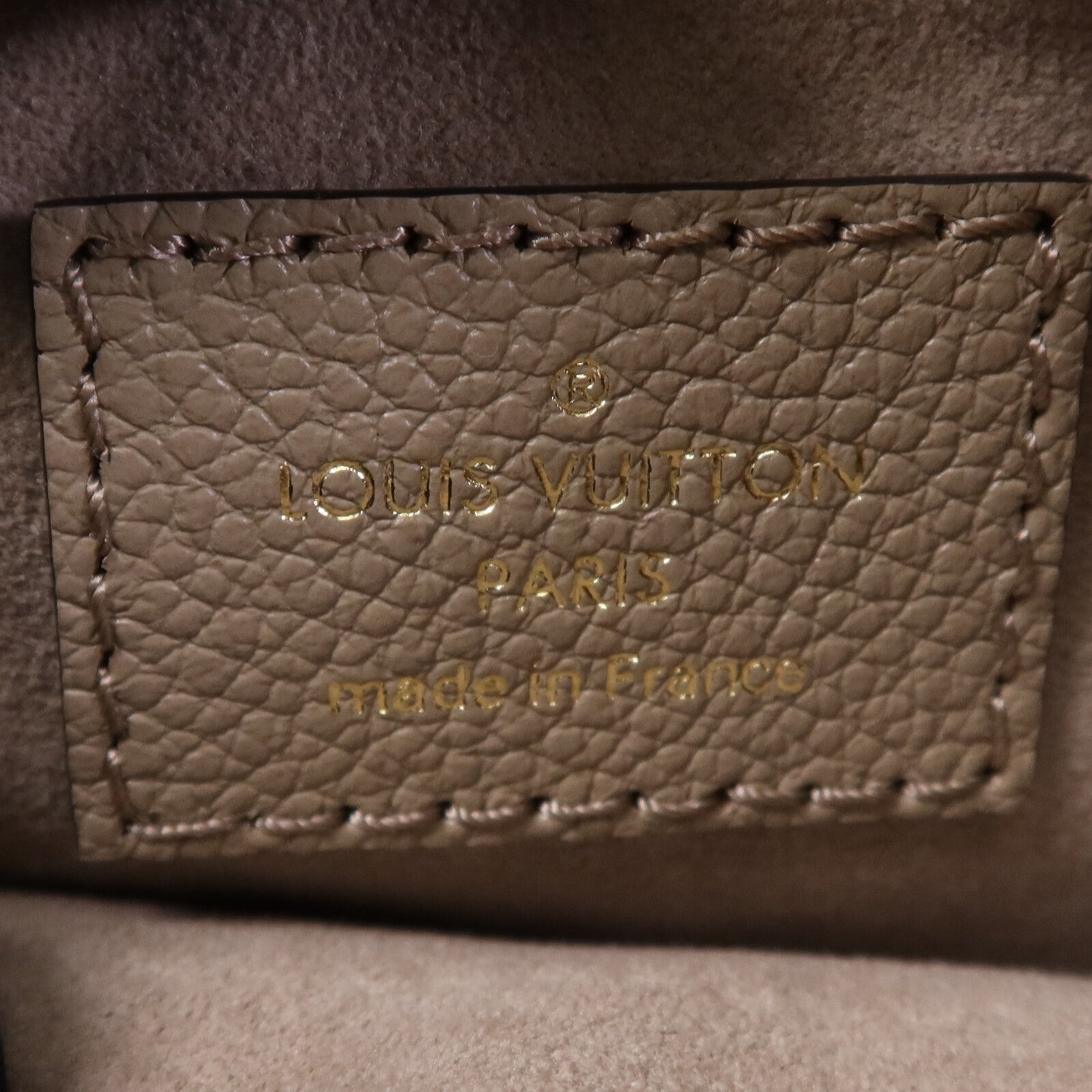 LOUIS VUITTON Monogram Empreinte Bundle金扣手挽肩背兩用袋