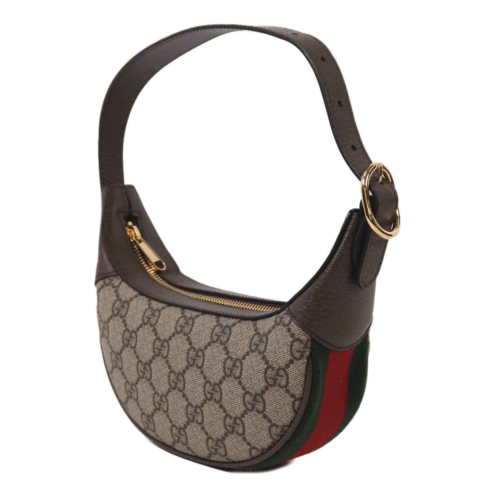GUCCI 塗層帆布Ophidia Mini Bag金扣肩背袋