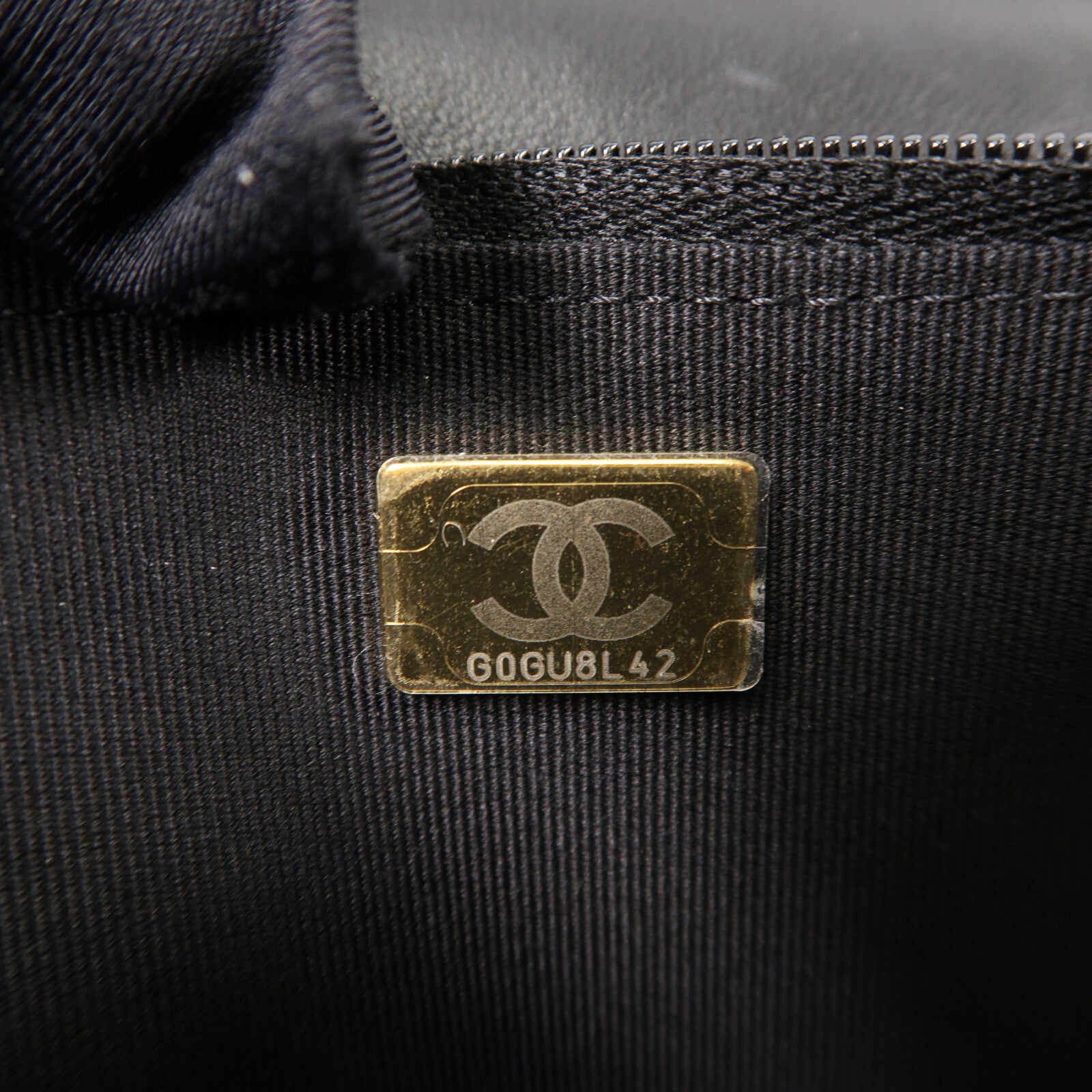 CHANEL 羊皮皮革WOC Wallet On Chain鏈帶肩背袋