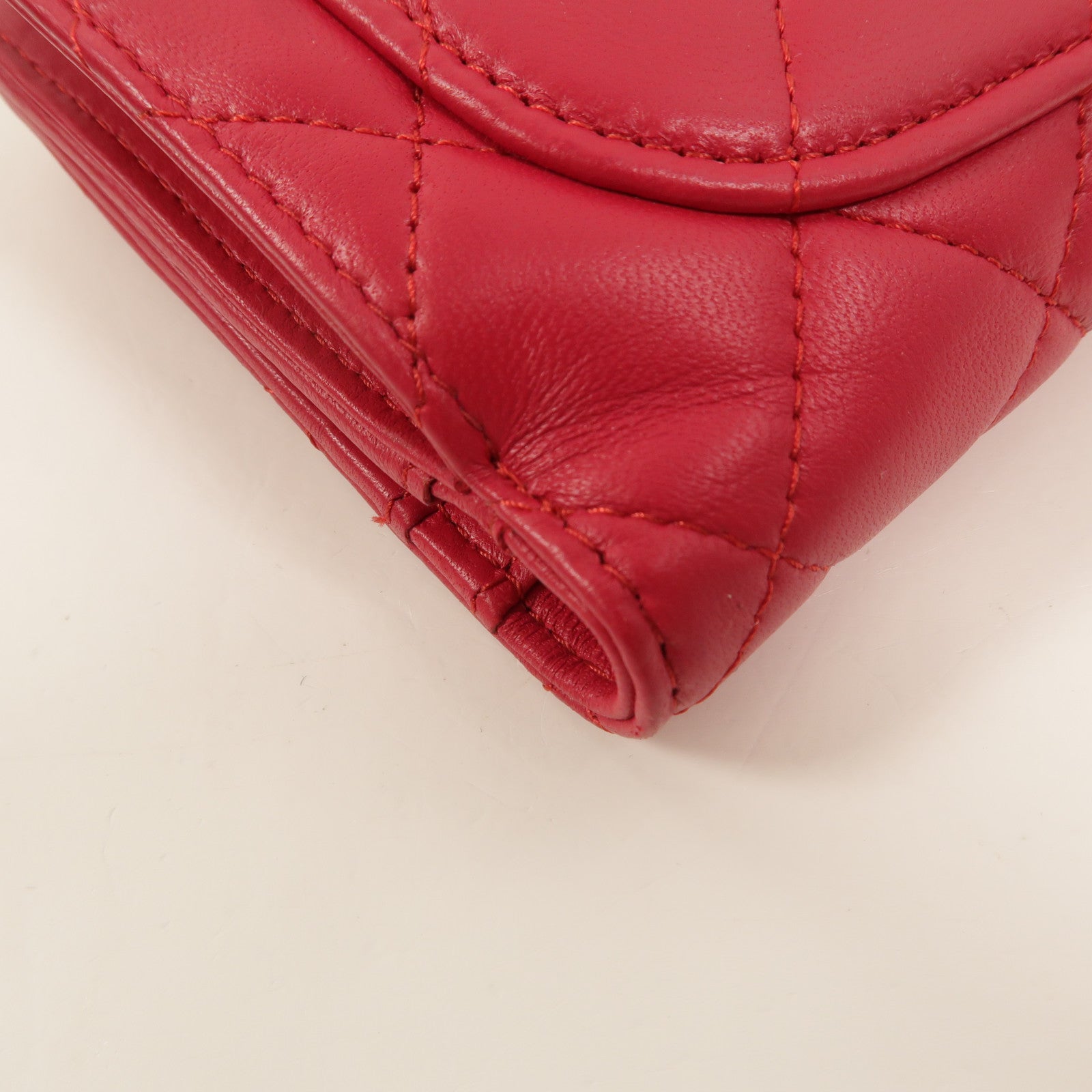 CHANEL 羊皮皮革Classic Bifold French Wallet錢包