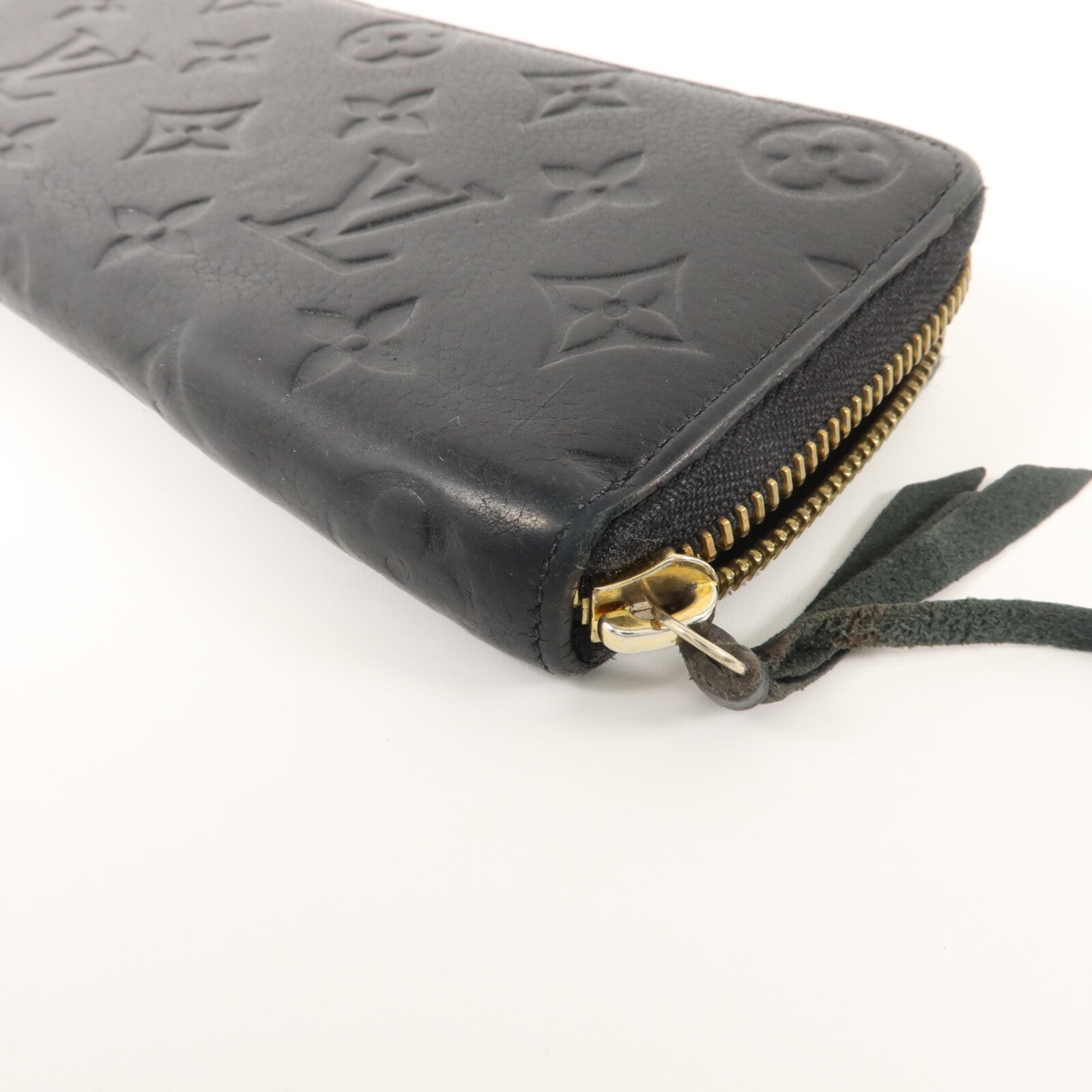 LOUIS VUITTON Monogram Empreinte Portefeuille Wallet Long Wallet金扣拉鏈長錢包
