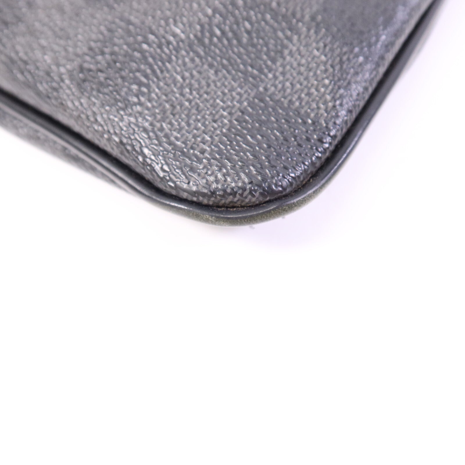 LOUIS VUITTON Damier Graphite Thomas銀扣肩背袋