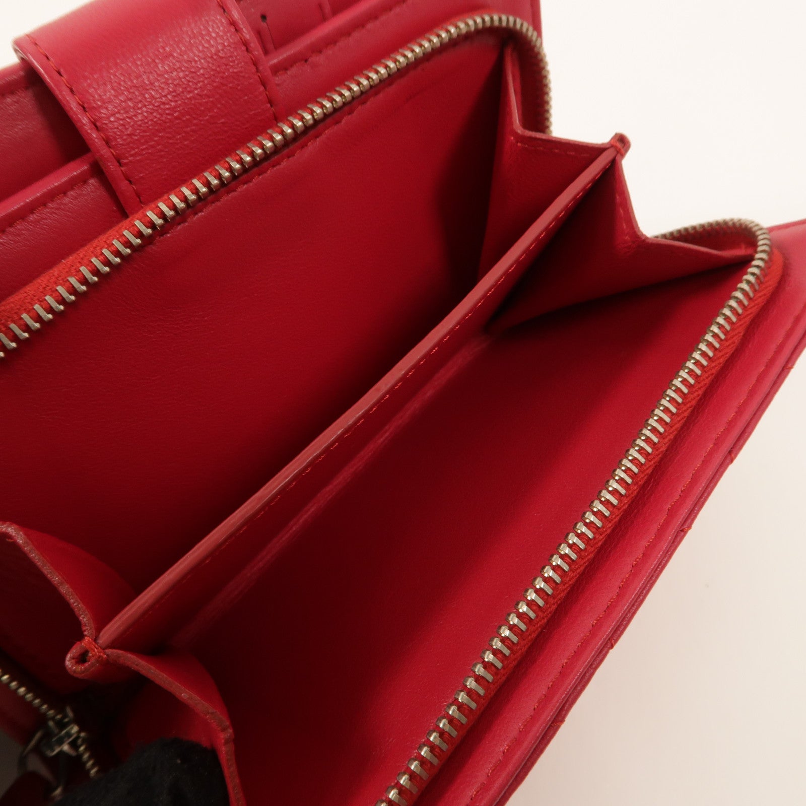 CHANEL 羊皮皮革Classic Bifold French Wallet錢包