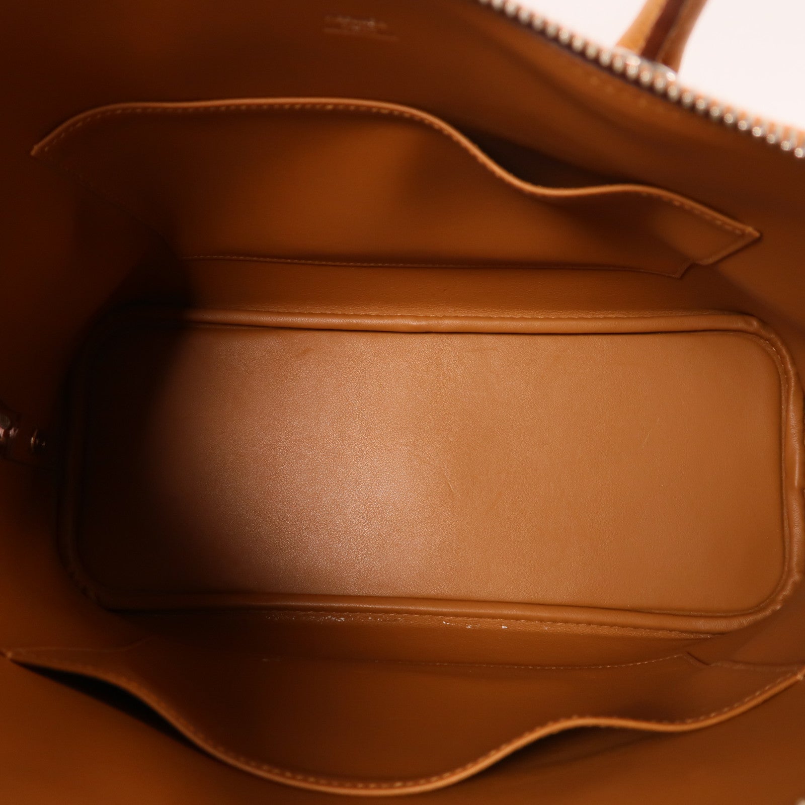 HERMES Epsom皮革Bolide 1923 30銀扣手挽肩背兩用袋Gold