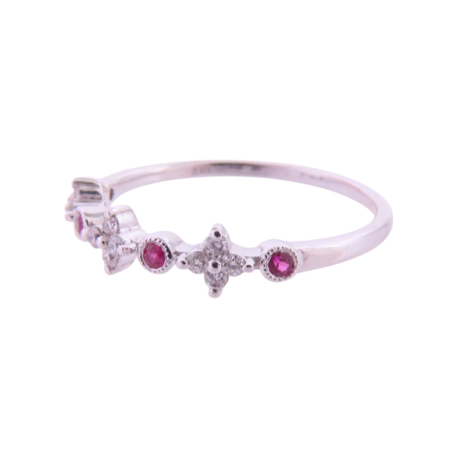 JEWELRY 【激減優惠】18K白金/鑽石Diamond Ring戒指US#6.5