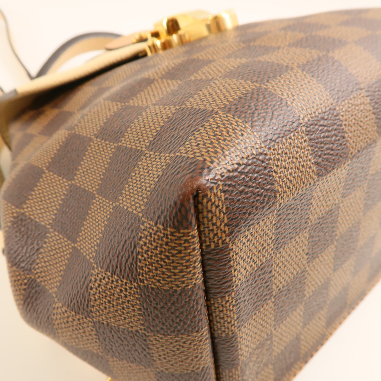 LOUIS VUITTON Damier Clapton金扣背包
