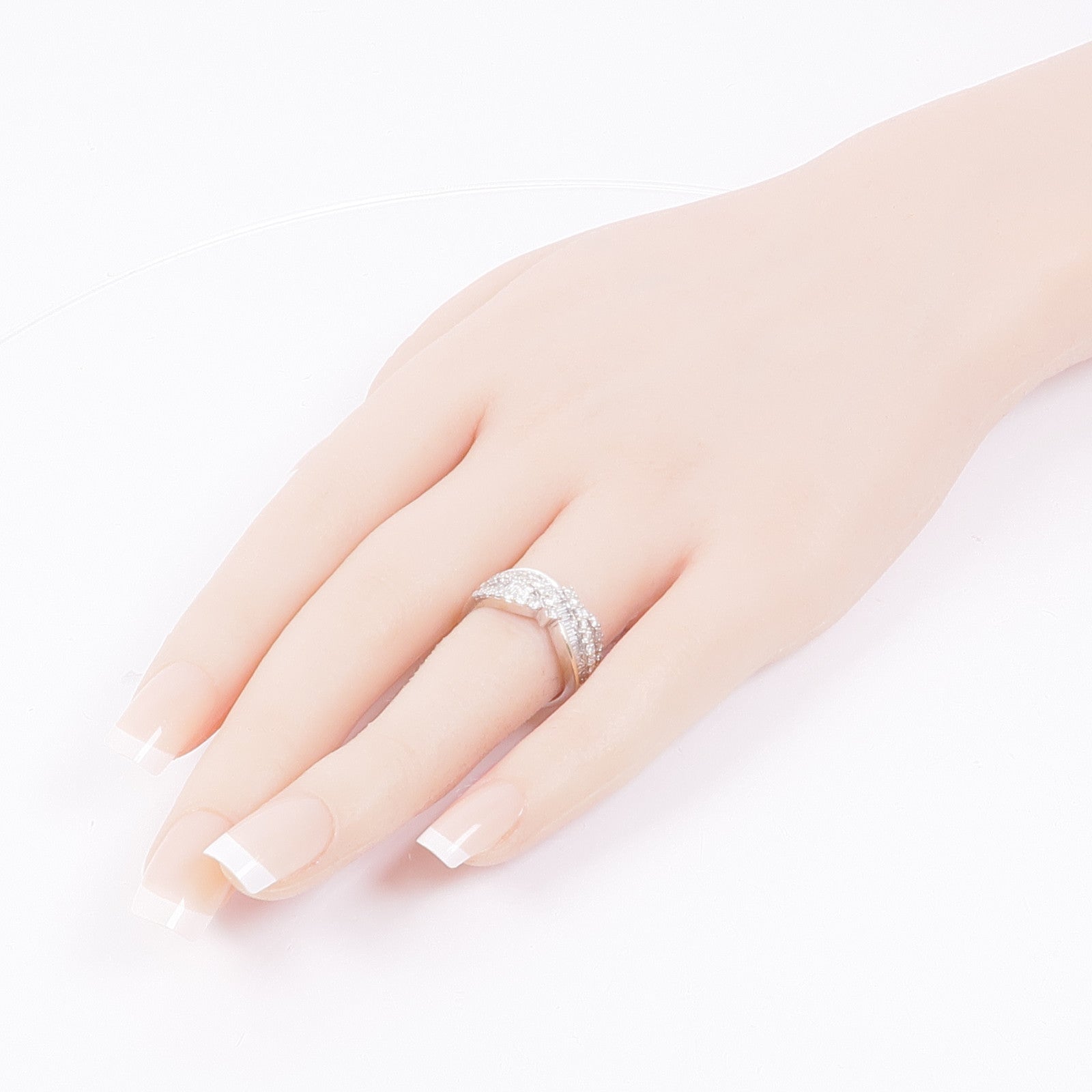 JEWELRY 18K白金Diamond Ring鑽石戒指US#6.25