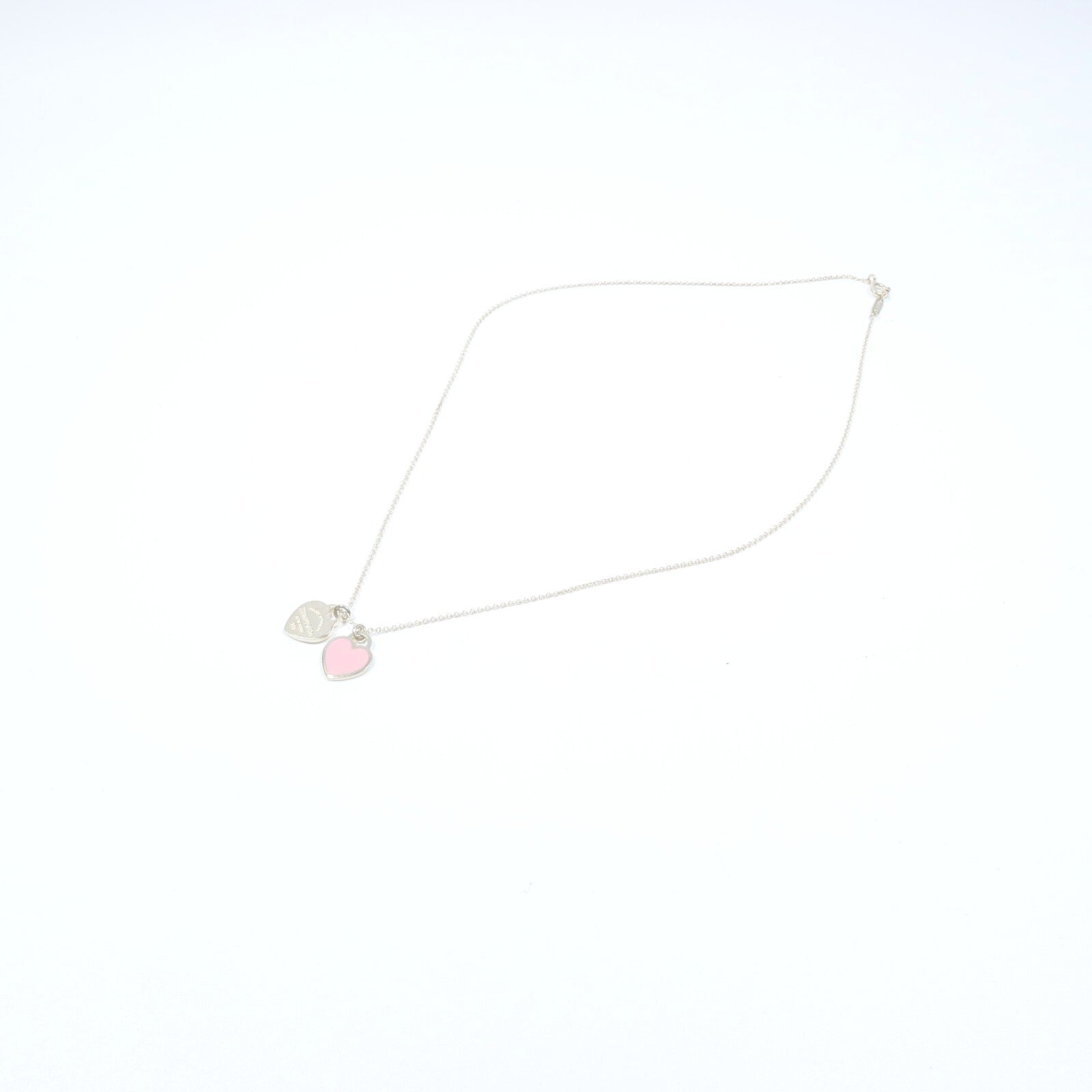TIFFANY＆CO 925純銀Return To Tiffany Heart Pendant項鍊