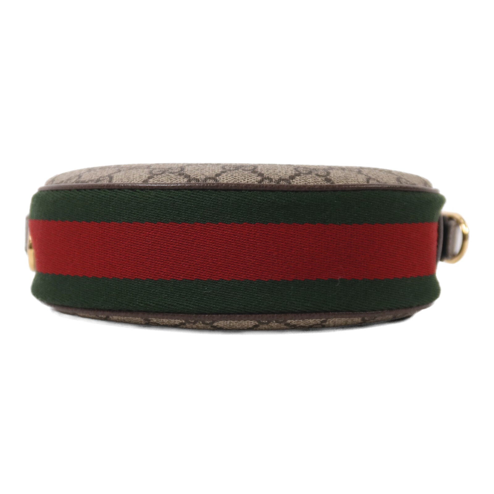 GUCCI 塗層帆布Ophidia Mini Bag金扣肩背袋