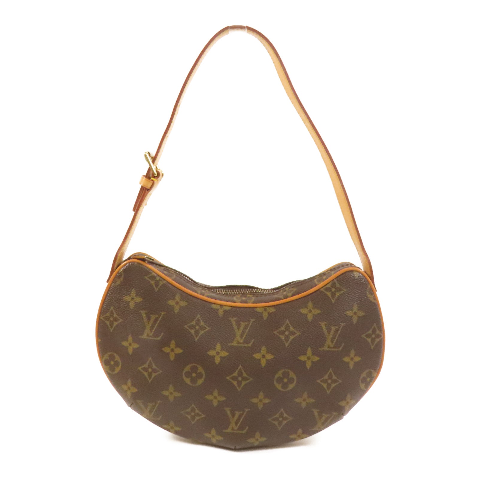 LOUIS VUITTON Monogram Pochette Croissant金扣肩背袋