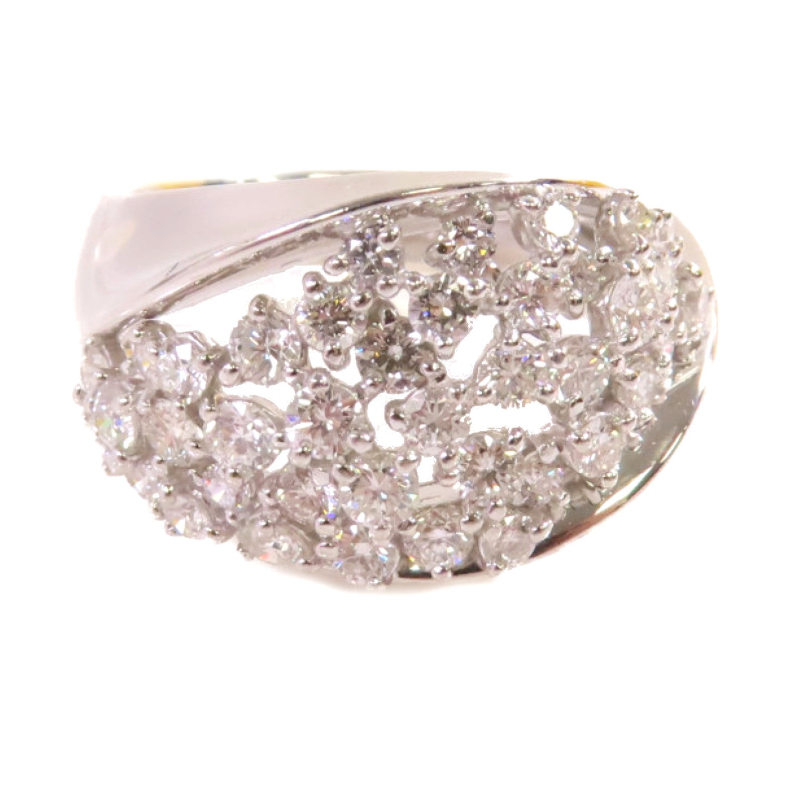 JEWELRY 18K白金/1.32ct鑽石Diamond Ring戒指US#5.75