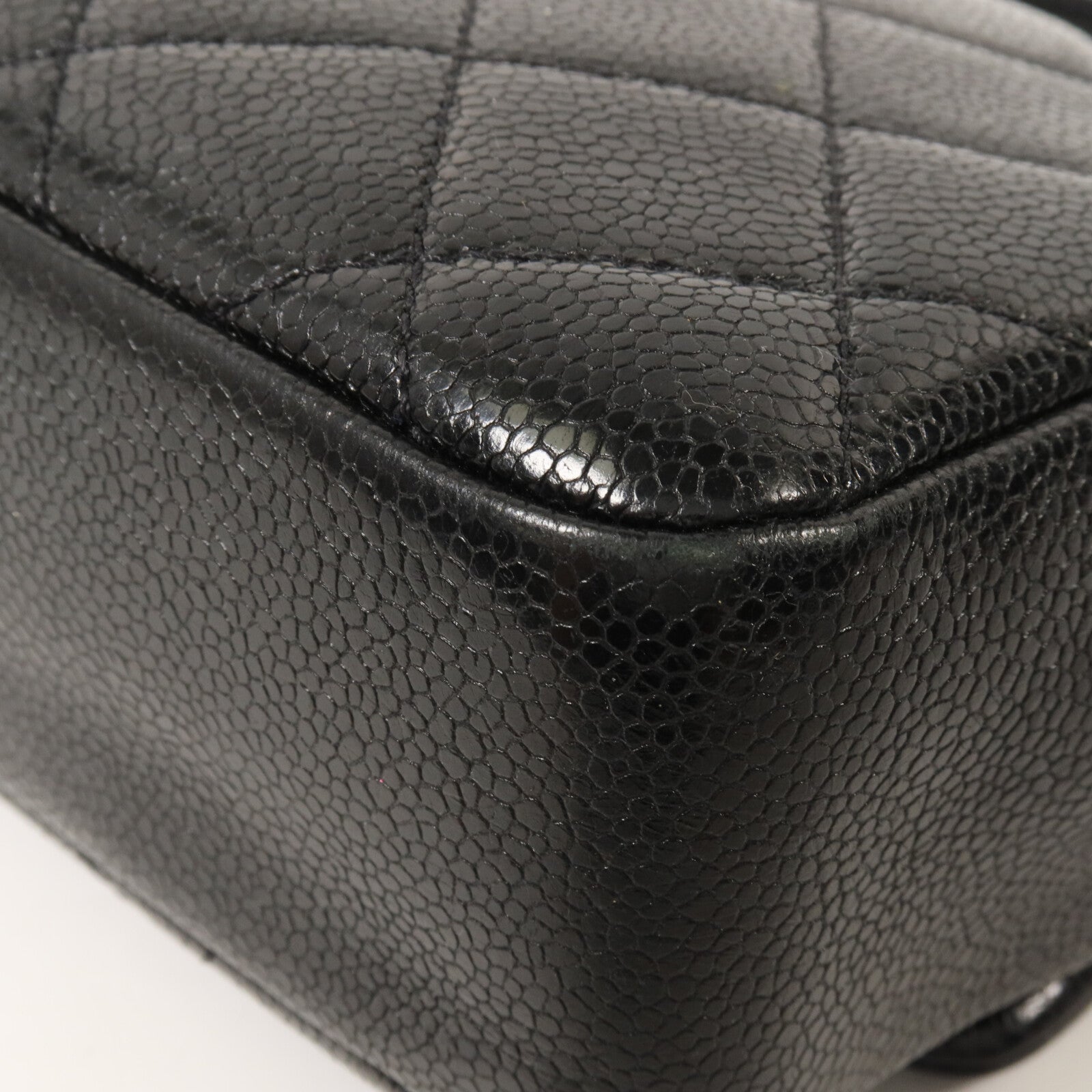 CHANEL 牛皮皮革Mini Flap 17cm鏈帶肩背袋