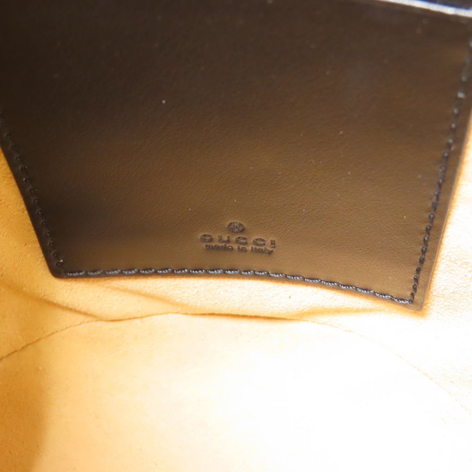 GUCCI 【激減優惠】牛皮皮革GG Marmont金扣肩背袋