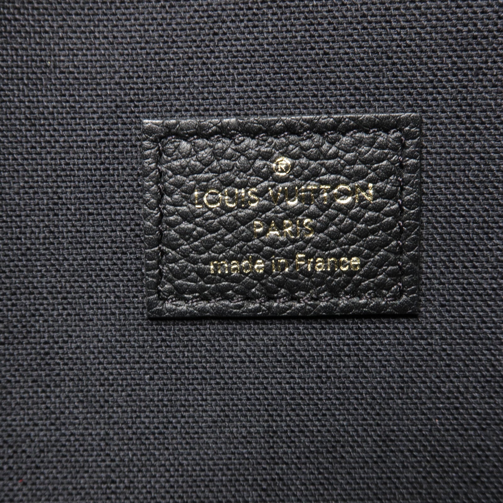 LOUIS VUITTON Monogram Empreinte Felicie Pochette 金扣鏈帶肩背袋