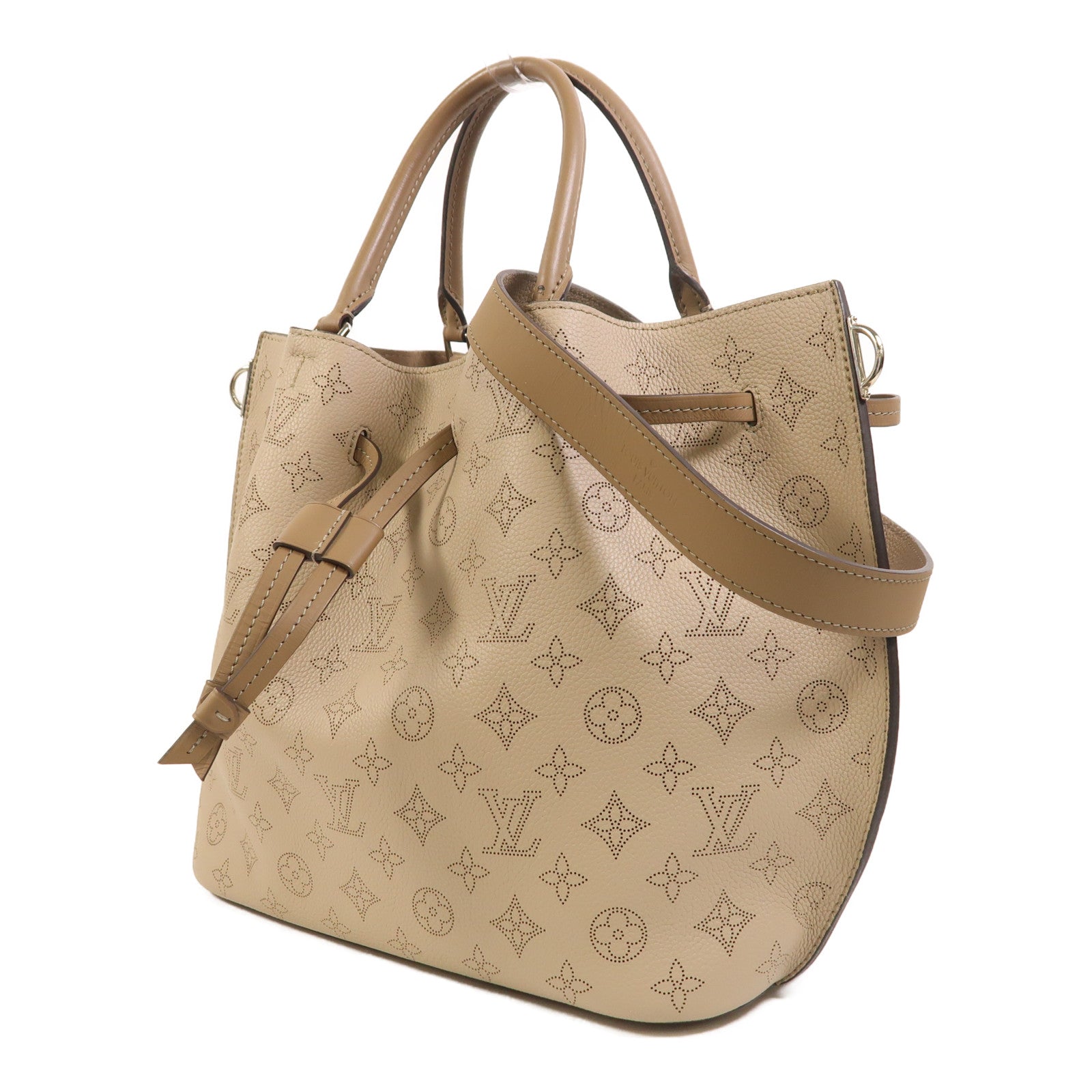 LOUIS VUITTON Mahina Girolata銀扣手挽肩背兩用袋