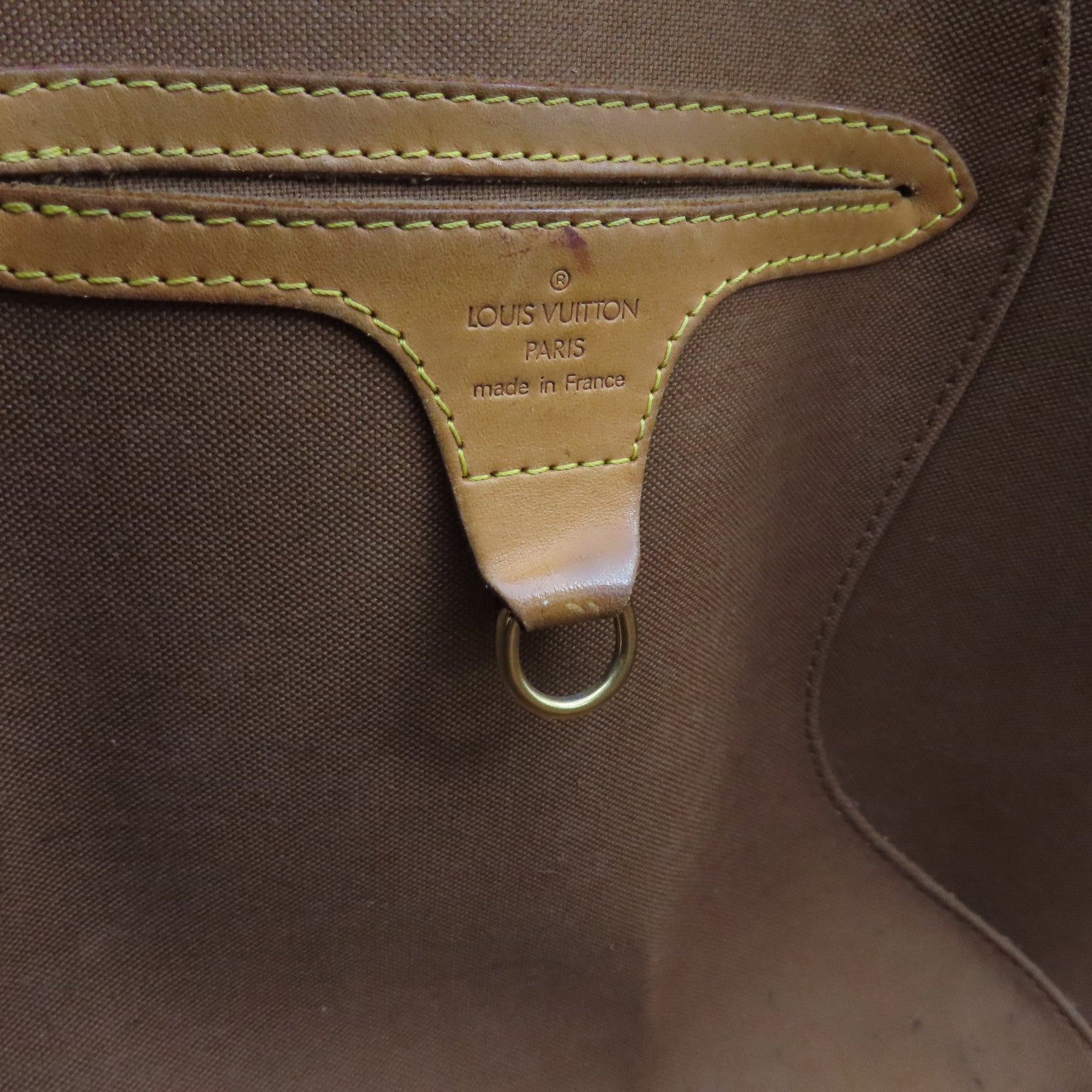 LOUIS VUITTON 【激減優惠】Monogram Ellipse MM Hand Bag金扣手挽袋啡色