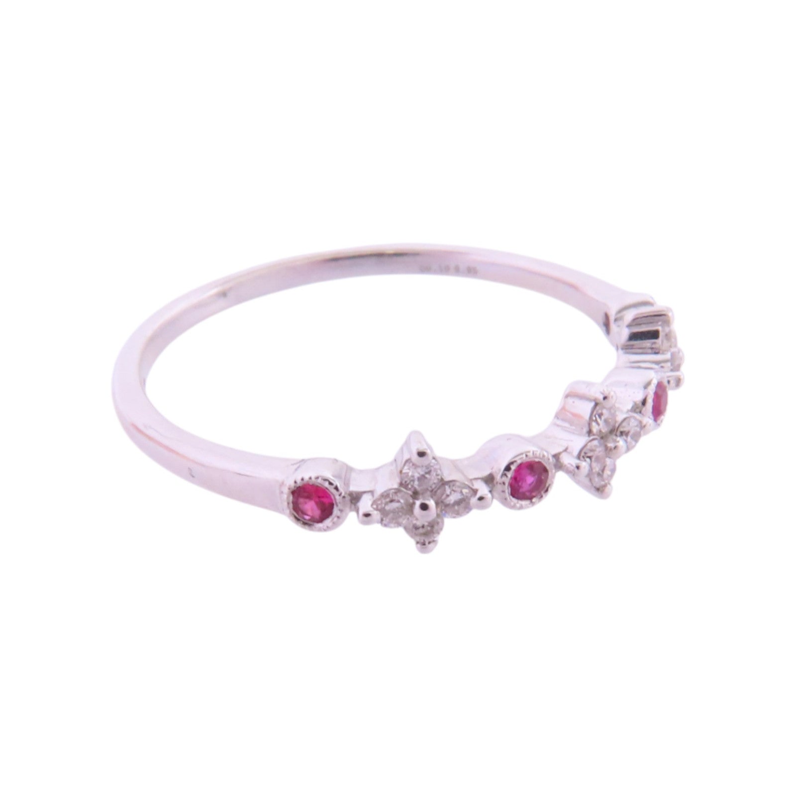 JEWELRY 【激減優惠】18K白金/鑽石Diamond Ring戒指US#6.5