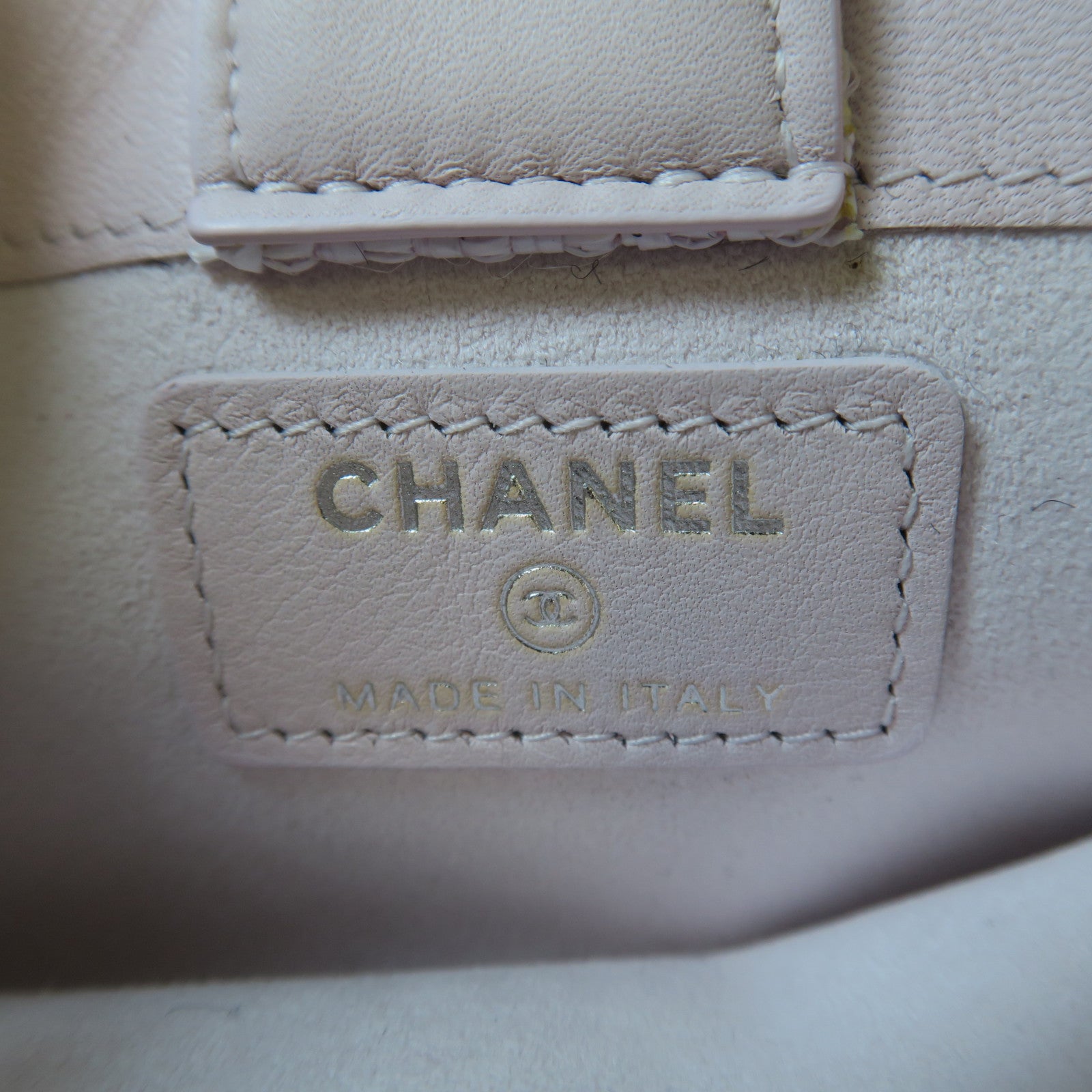 CHANEL 【激減優惠】酒椰31 Rue Cambon Chain Shoulder銀扣鏈帶肩背袋粉紅色