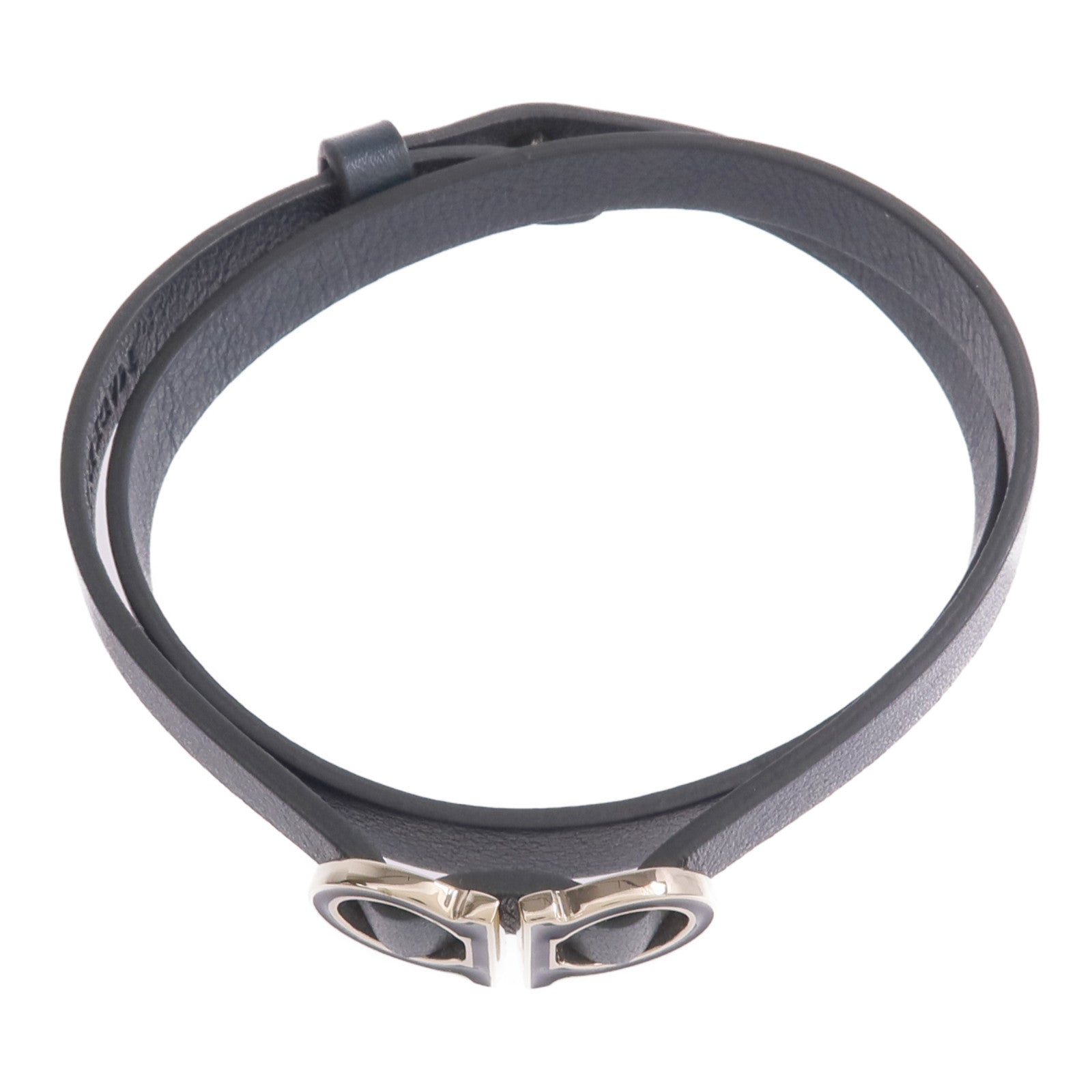 Salvatore Ferragamo 牛皮皮革Bracelet金扣手帶