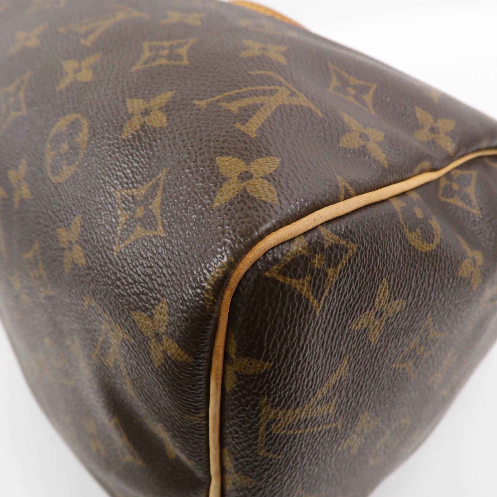 LOUIS VUITTON Monogram Speedy 30金扣手挽袋