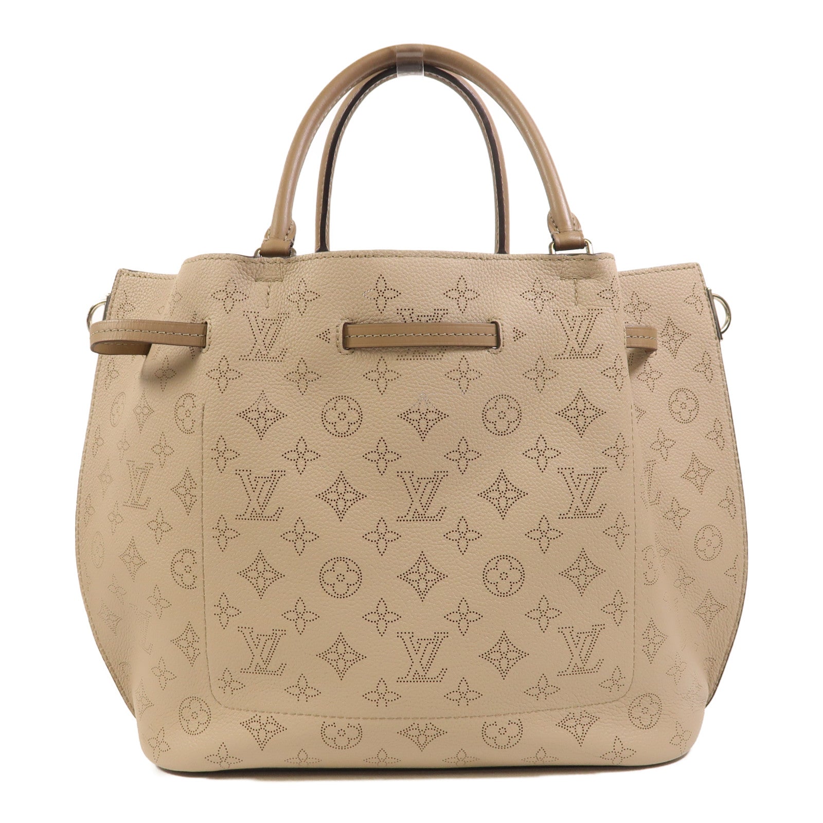 LOUIS VUITTON Mahina Girolata銀扣手挽肩背兩用袋