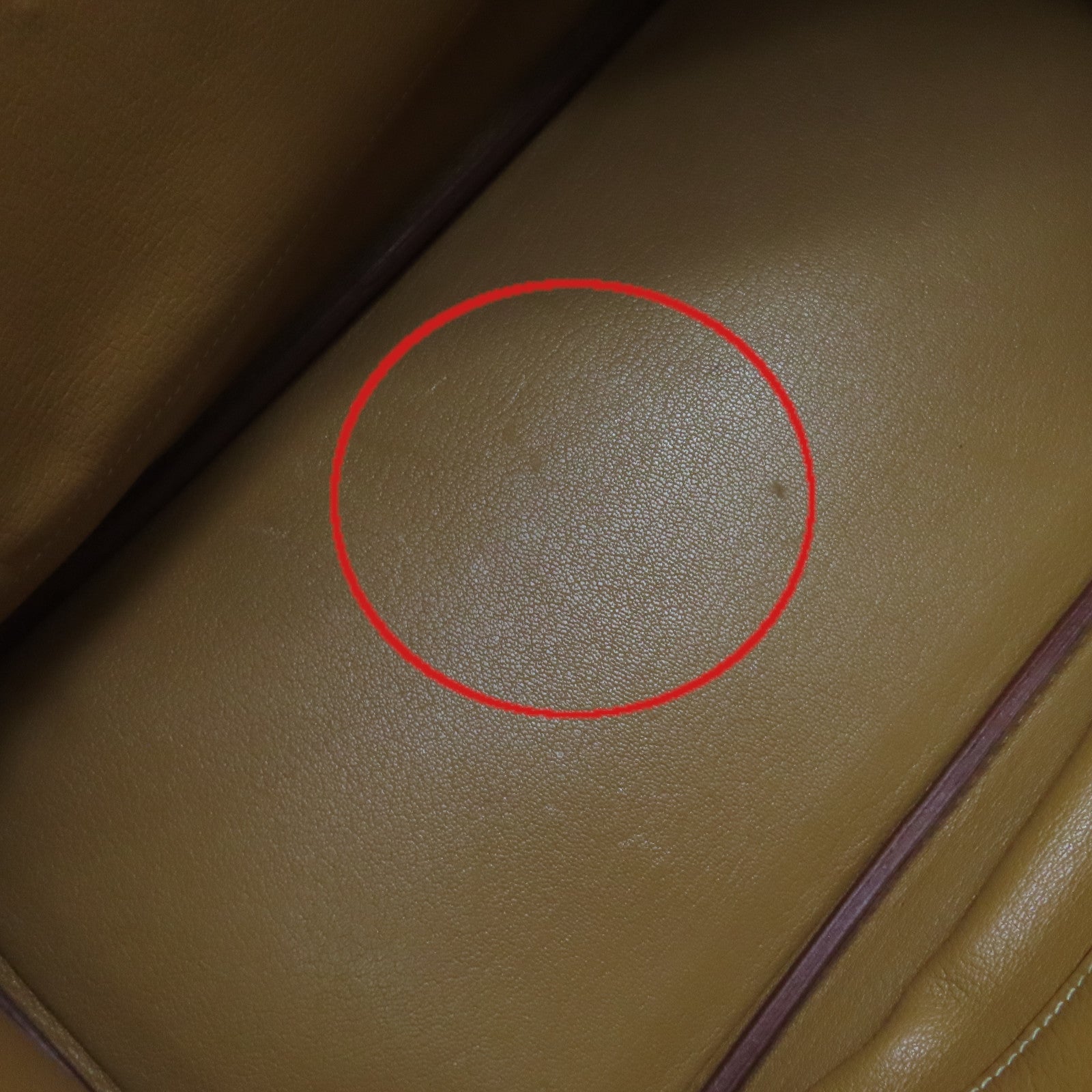 HERMES Ardennes皮革Birkin 35 Hand Bag銀扣手挽袋Natural啡色
