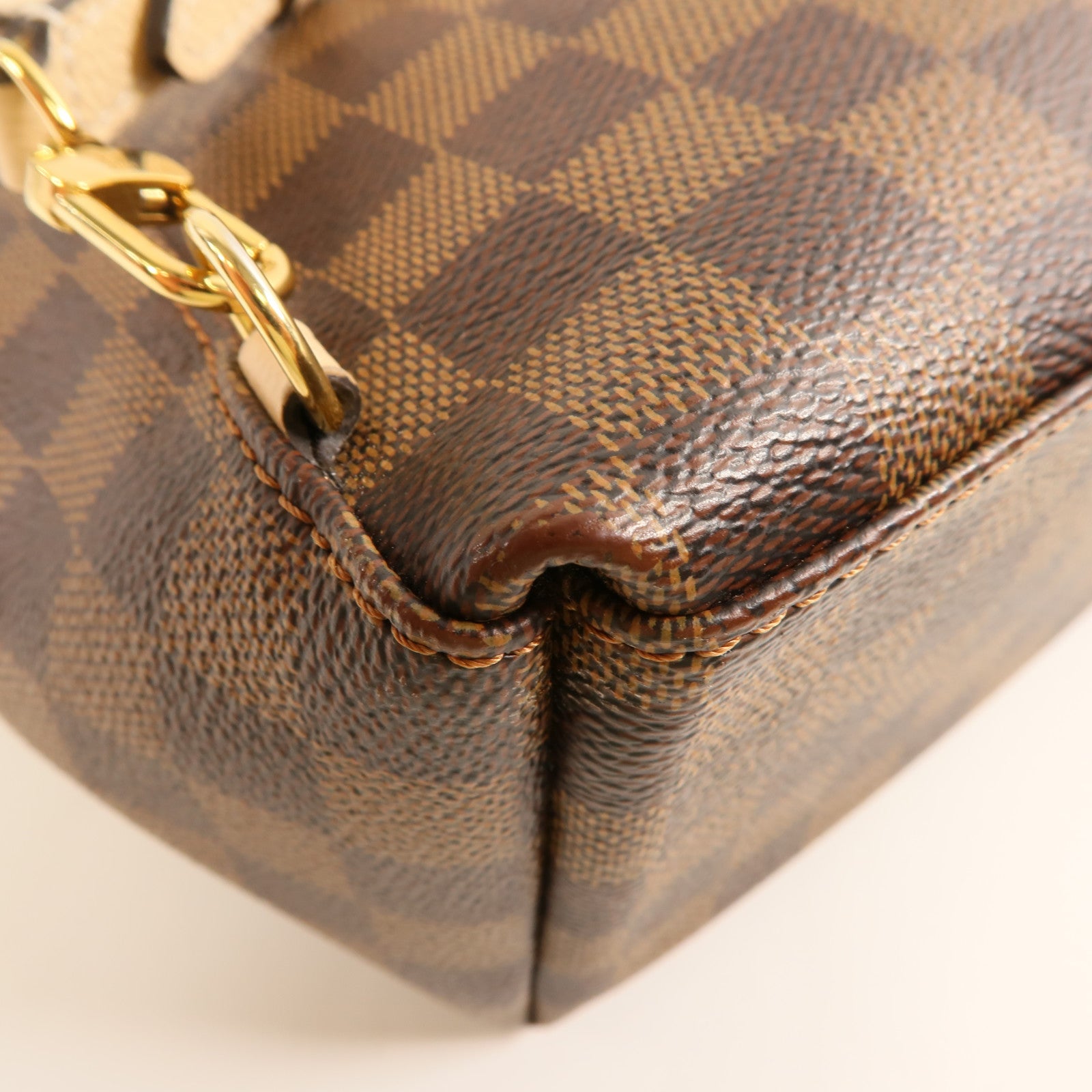 LOUIS VUITTON Damier Clapton金扣背包
