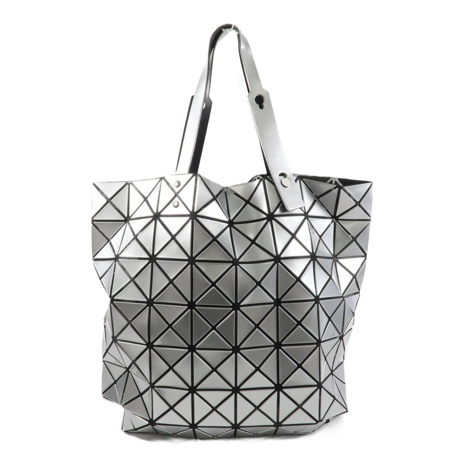 BAO BAO ISSEYMIYAKE PVC Tote Bag銀扣手挽袋