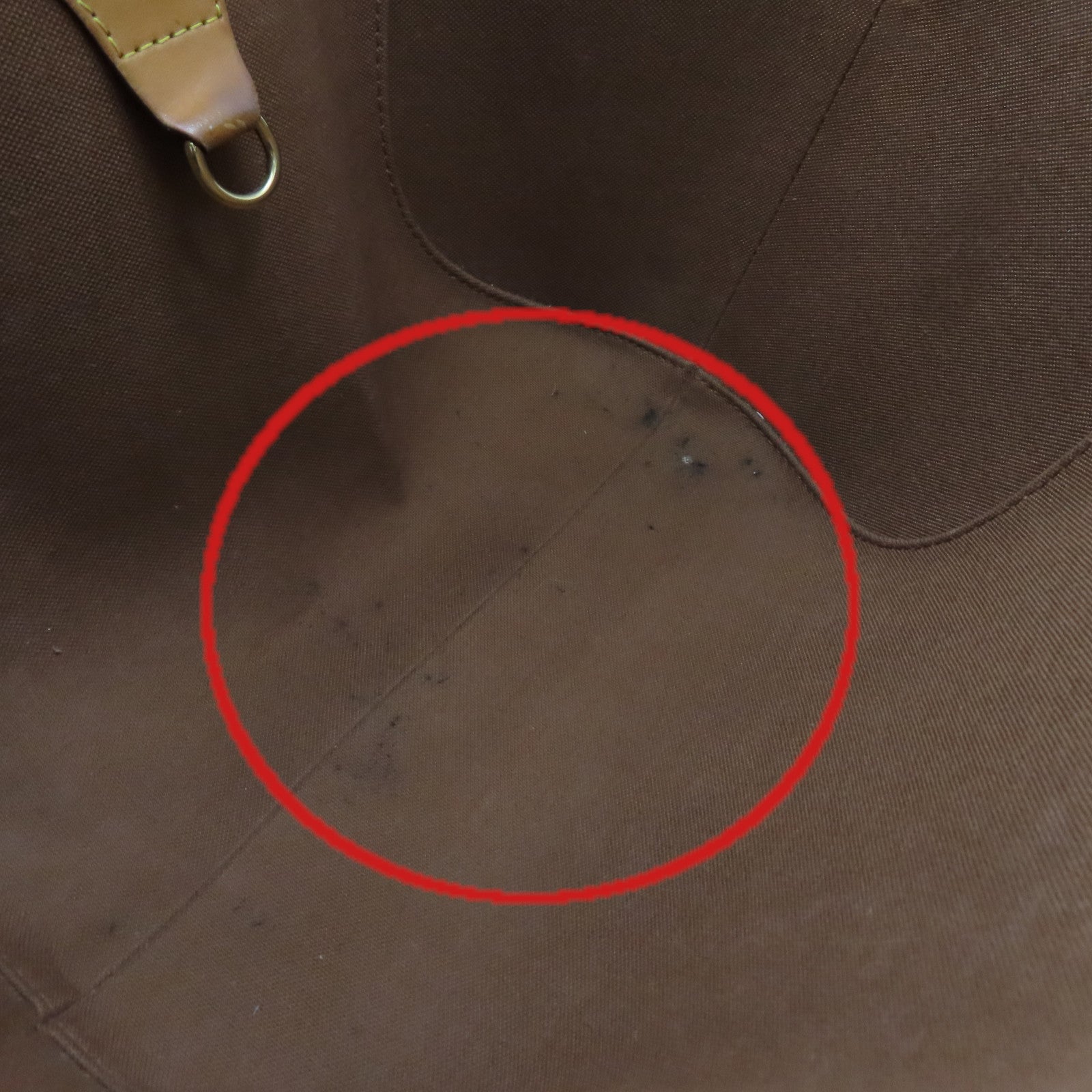 LOUIS VUITTON 【激減優惠】Monogram Ellipse MM Hand Bag金扣手挽袋啡色
