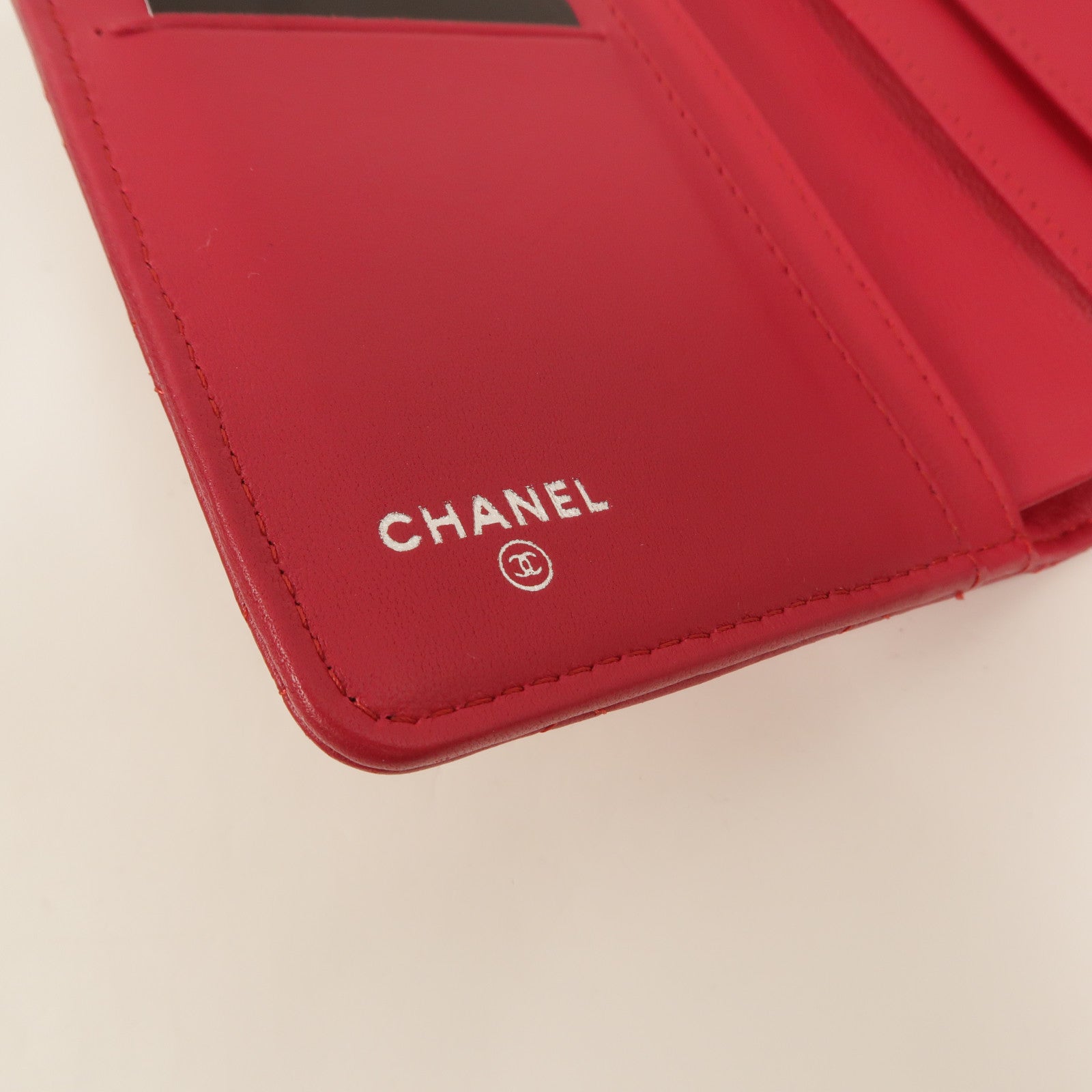 CHANEL 羊皮皮革Classic Bifold French Wallet錢包