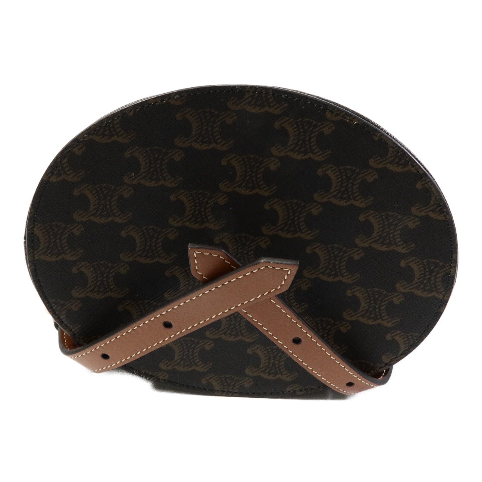 CELINE 塗層帆布Bonnie Triomphe Backpack背包