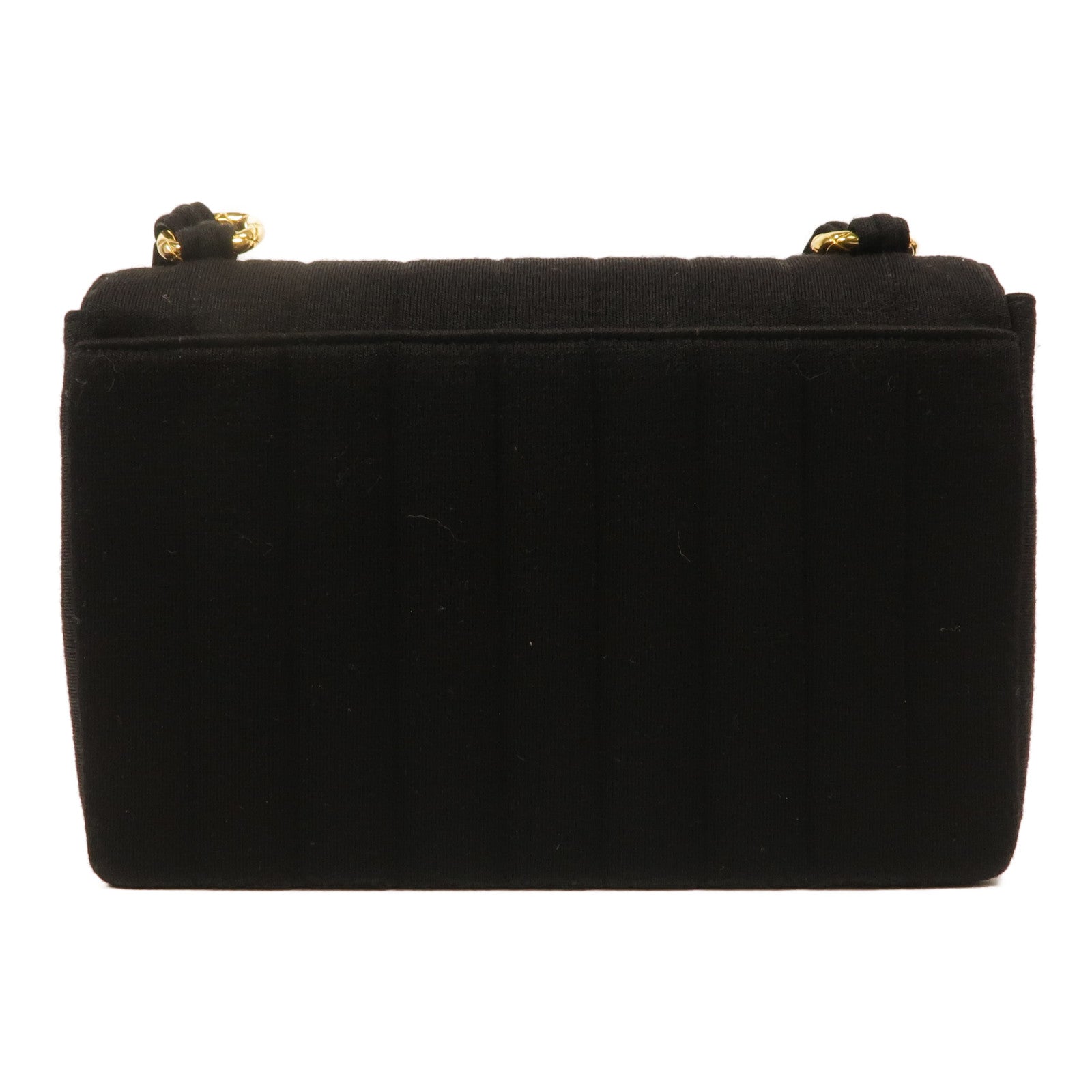 CHANEL 帆布Mademoiselle Vertical Quilted肩背袋