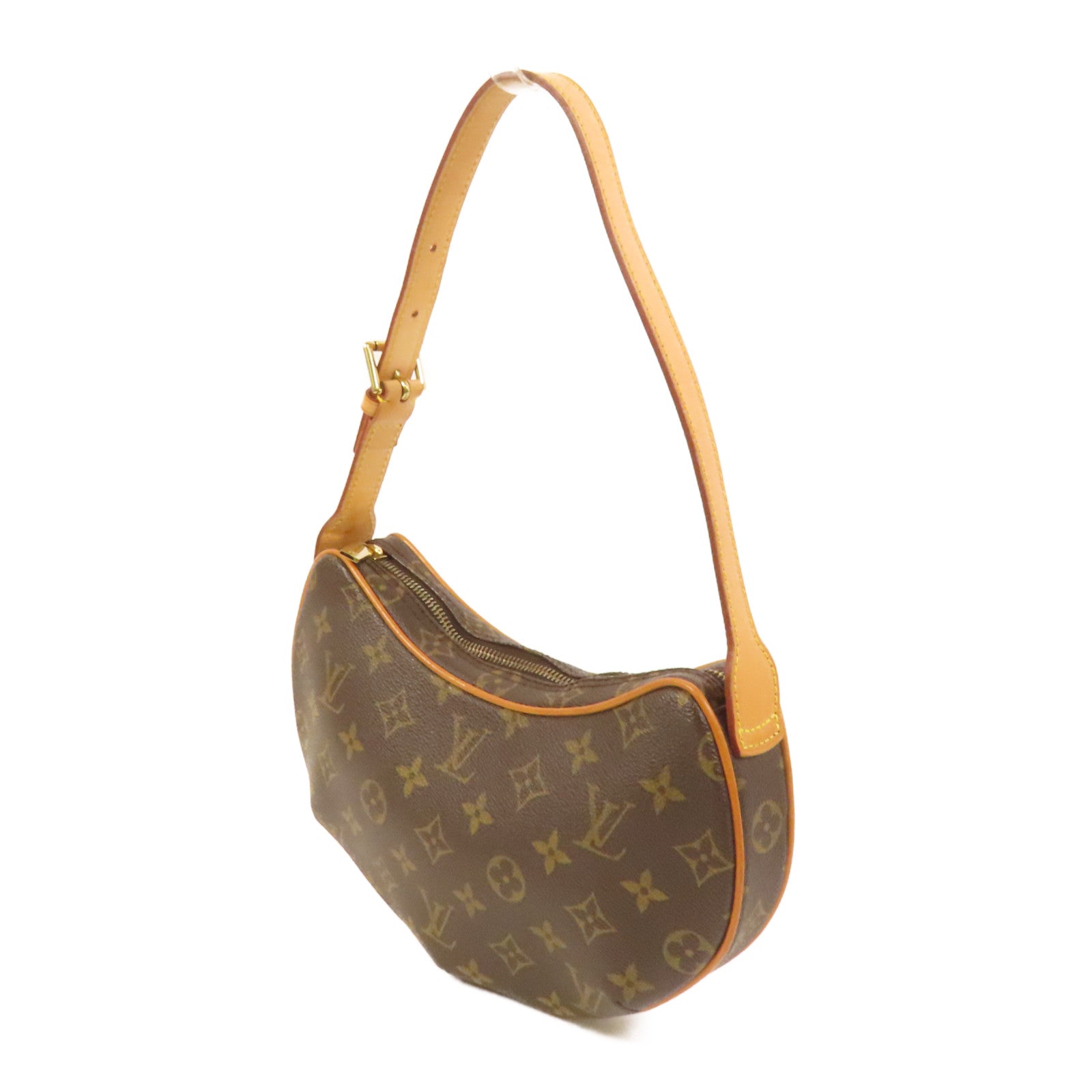 LOUIS VUITTON Monogram Pochette Croissant金扣肩背袋