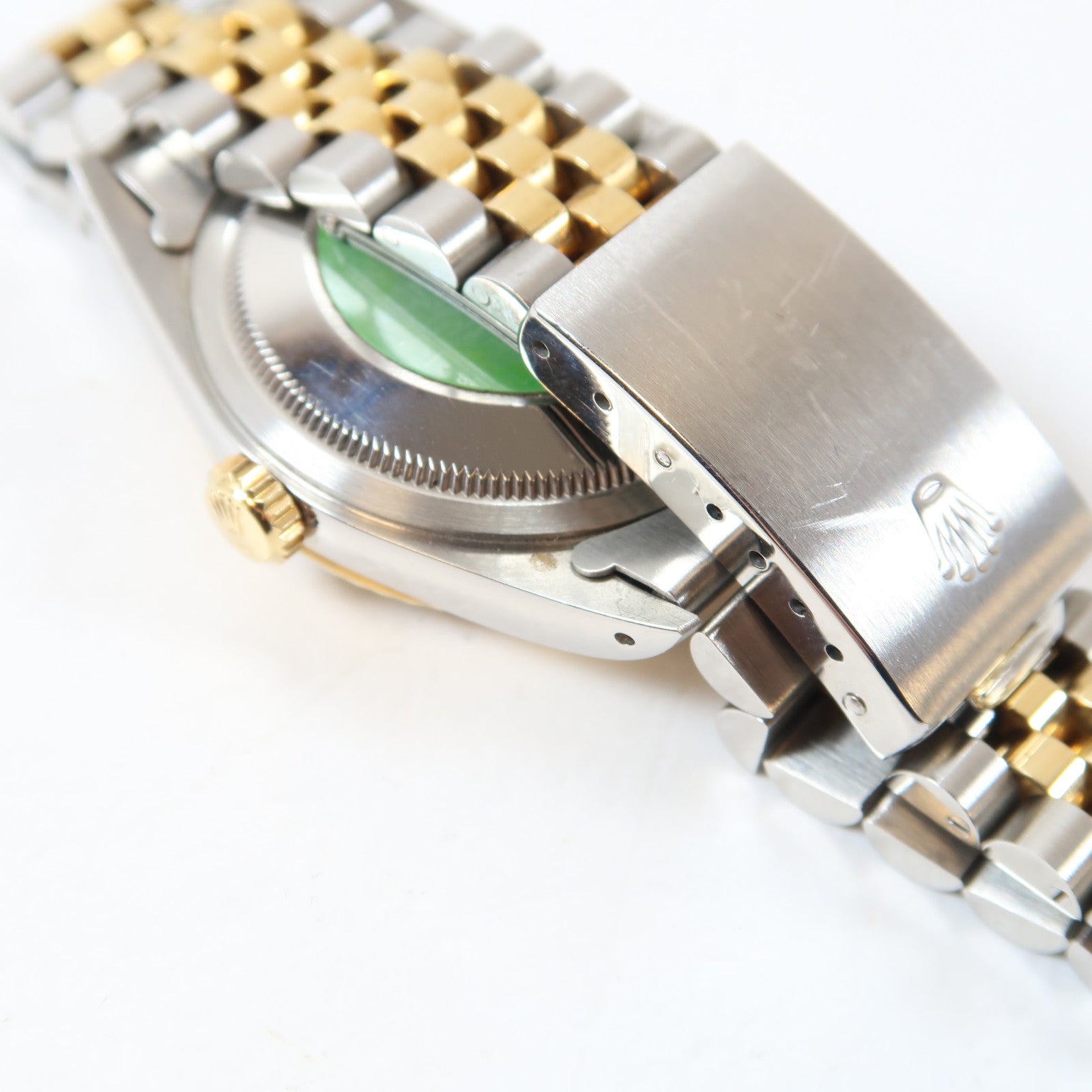 ROLEX Datejust 36 18K黃金/不鏽鋼手錶自動機芯金色