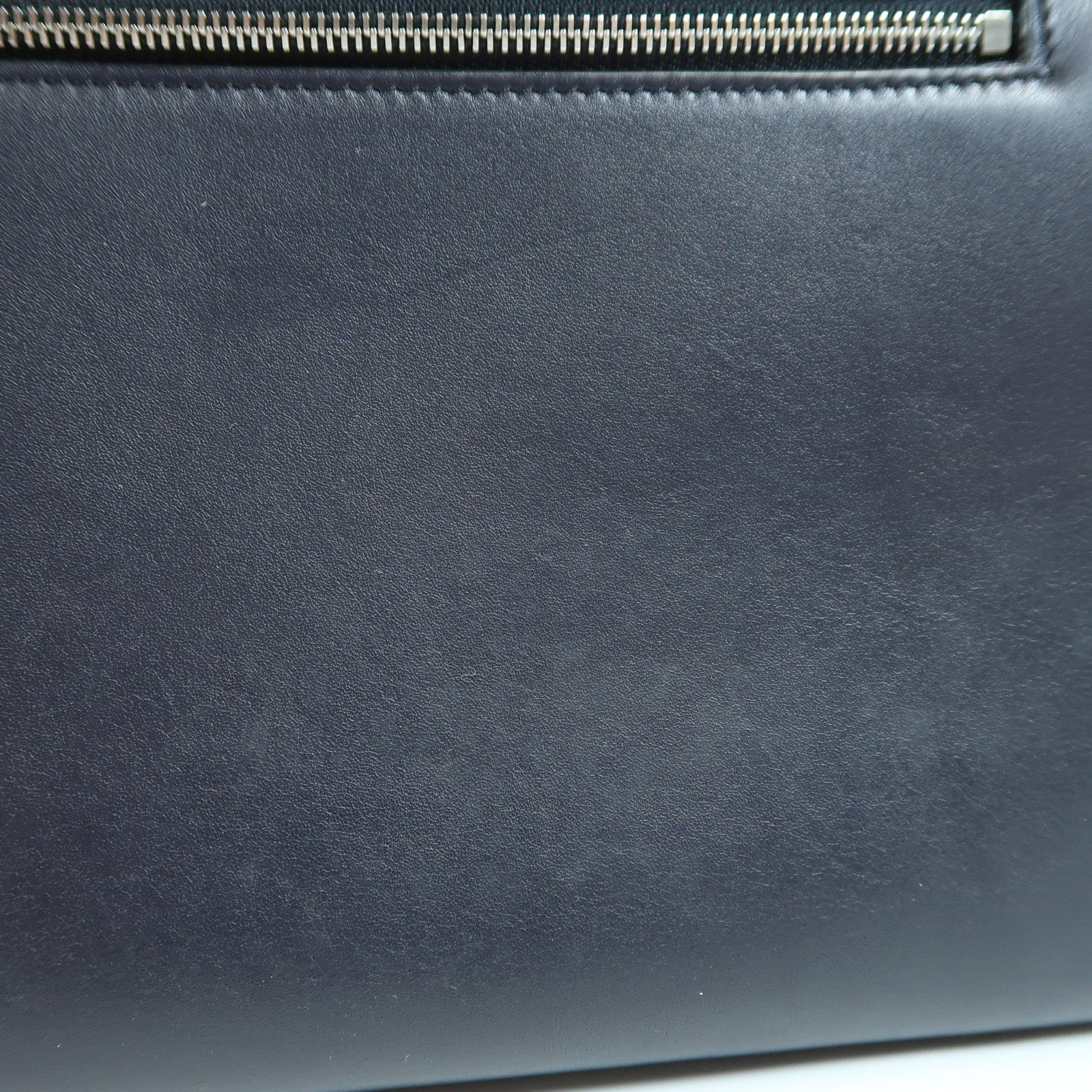 CELINE 牛皮皮革Trapeze銀扣手挽肩背兩用袋