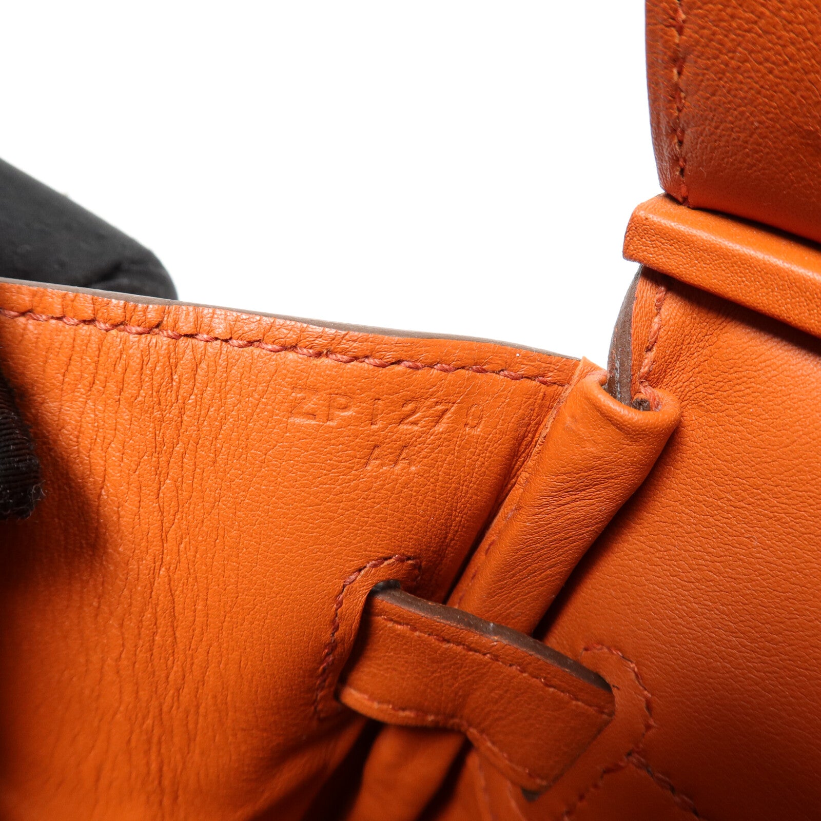 HERMES Toile Quadrille帆布Birkin 30手挽袋Terre Battue