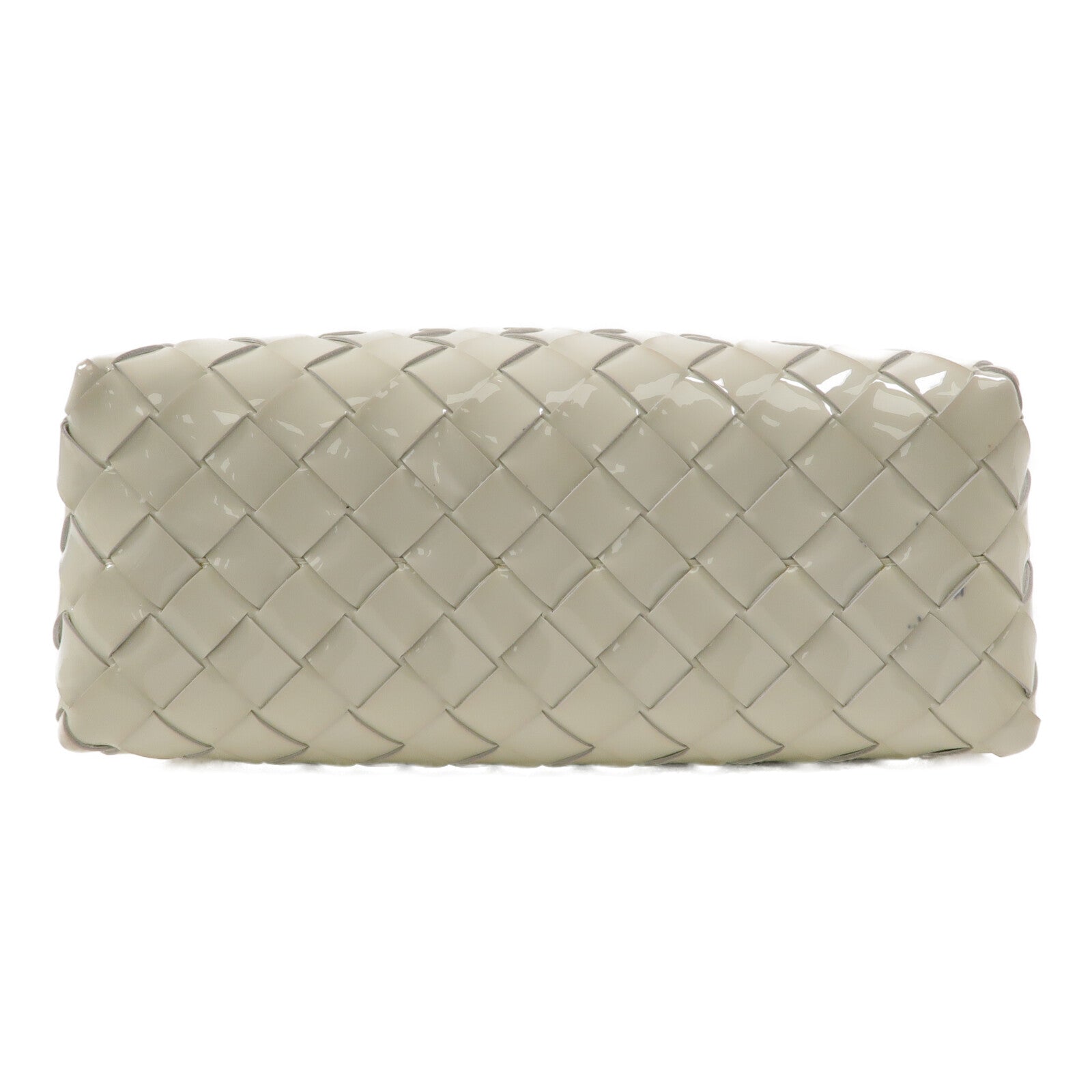 BOTTEGA VENETA 漆皮皮革Intrecciato Loop肩背袋