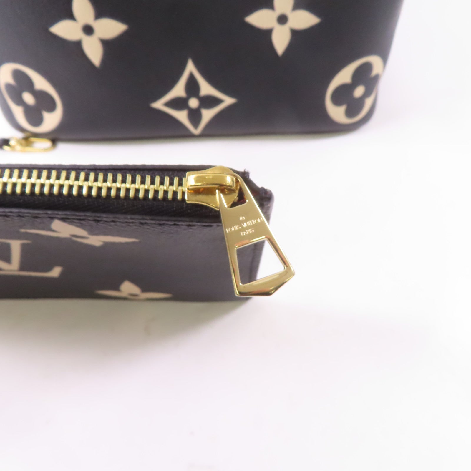 LOUIS VUITTON Monogram Empreinte Neo Noe金扣手挽肩背兩用袋黑色
