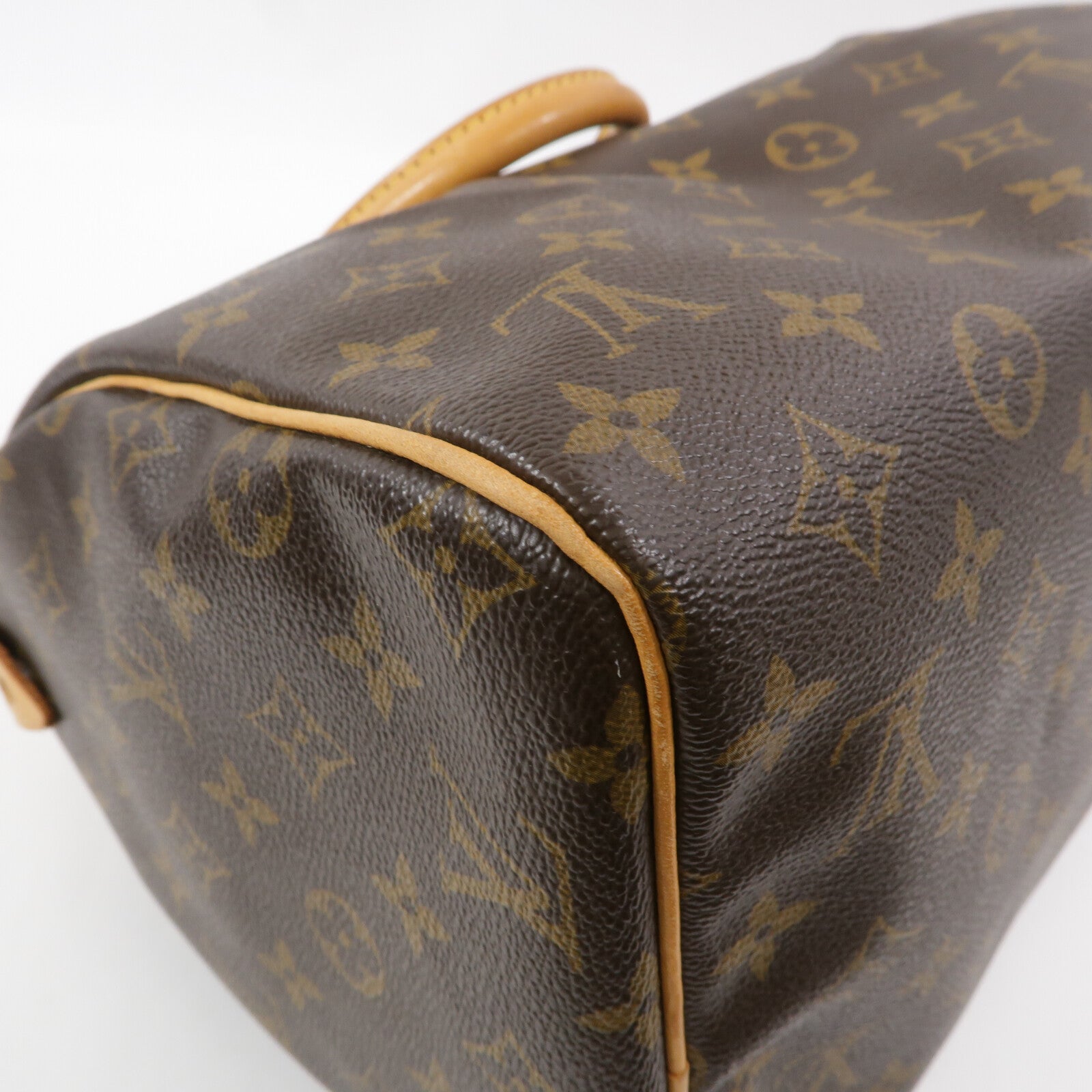 LOUIS VUITTON Monogram Speedy 30金扣手挽袋