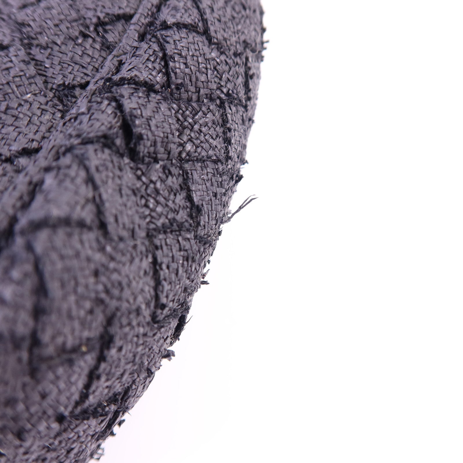 BOTTEGA VENETA 藤料Handbag黑扣手挽袋