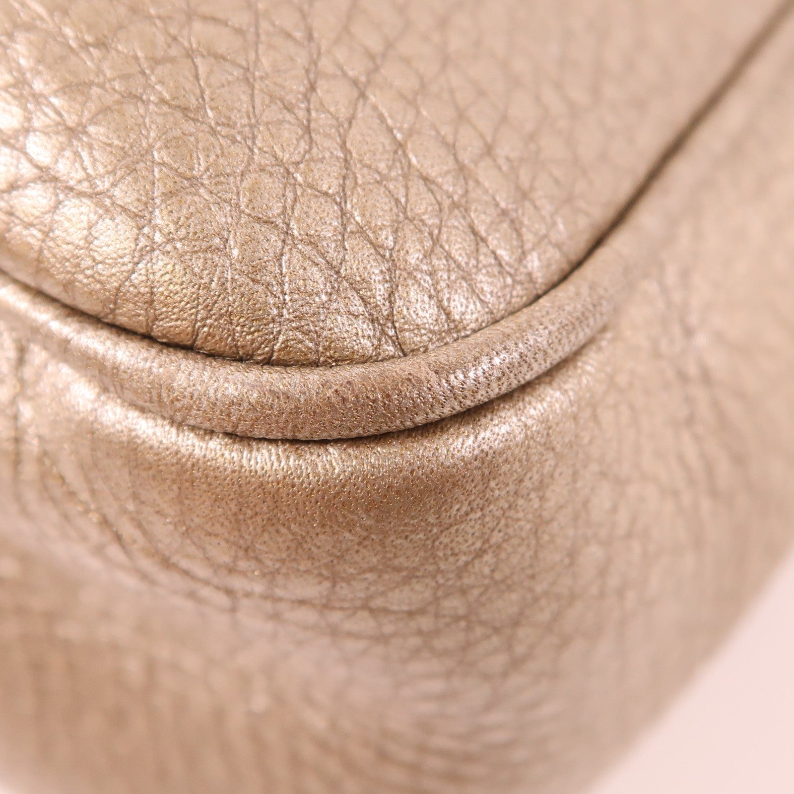 GUCCI 牛皮皮革Chain Shoulder Bag金扣鏈帶肩背袋