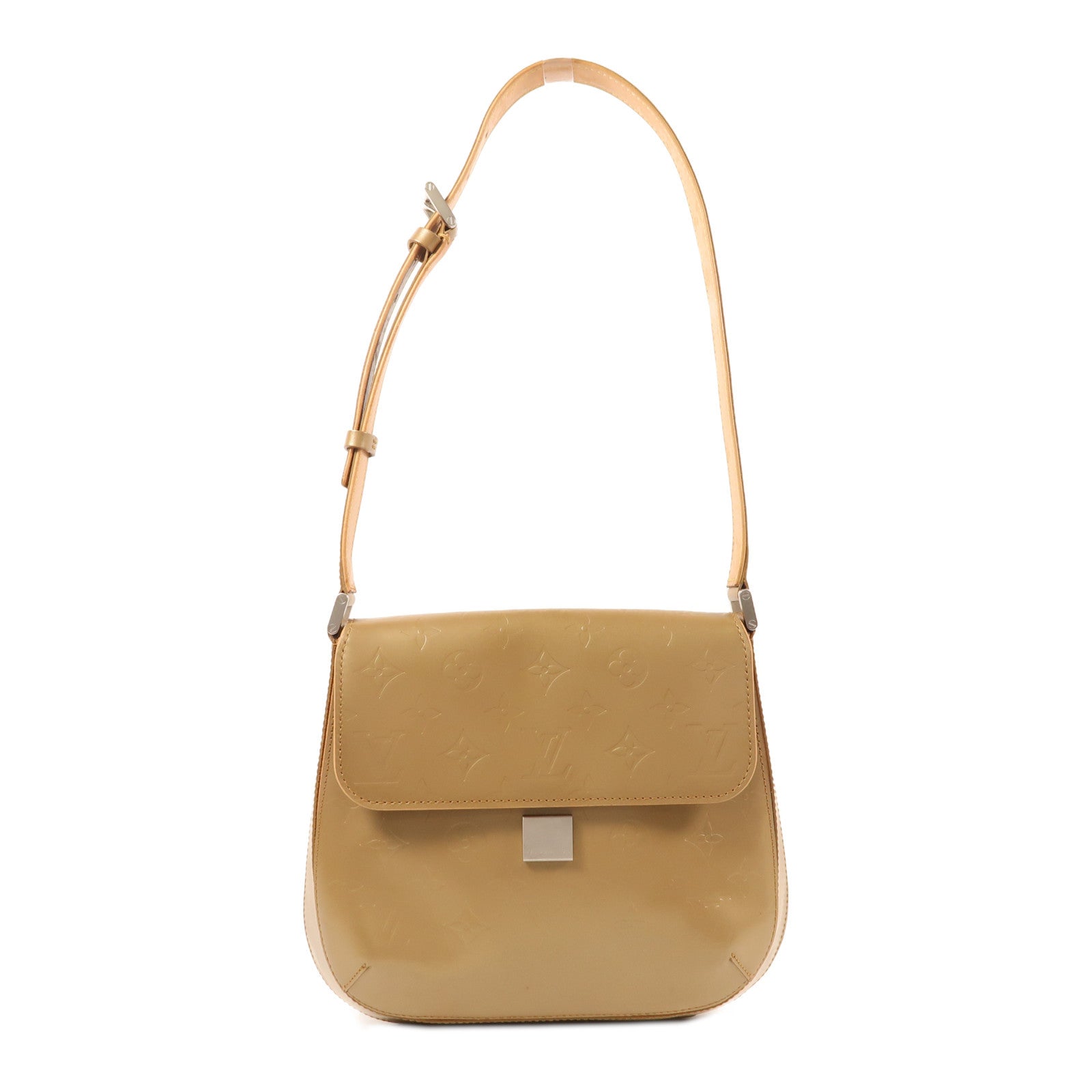 LOUIS VUITTON Monogram Mat Mat Webster金扣肩背袋