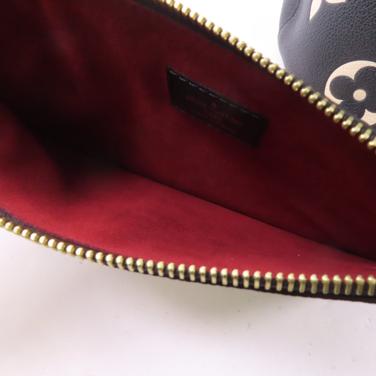 LOUIS VUITTON Monogram Empreinte Neo Noe金扣手挽肩背兩用袋黑色