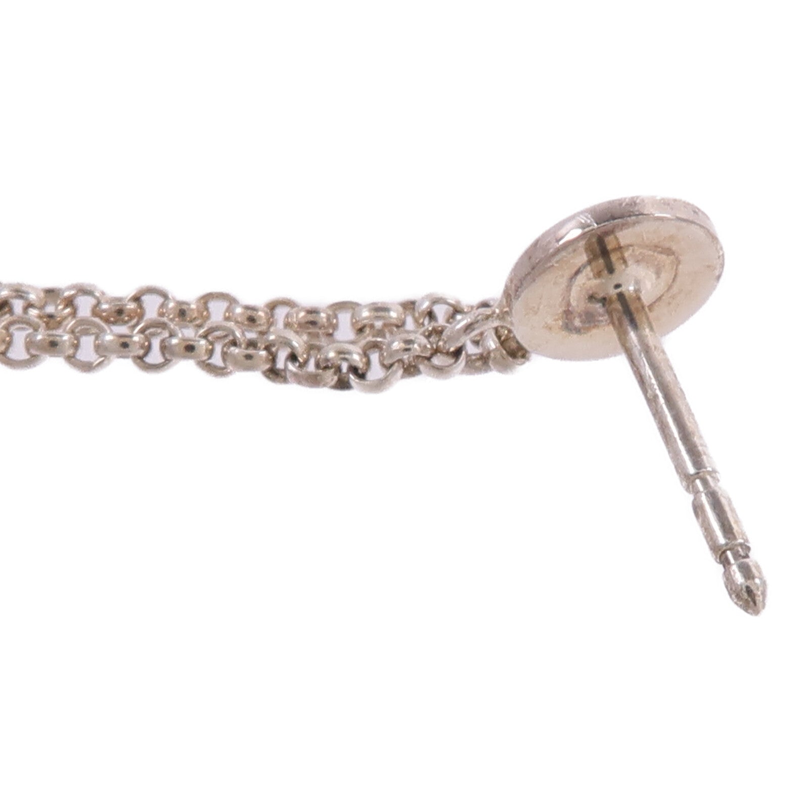 HERMES 925純銀/18K玫瑰金Ex-Libris Earrings耳環