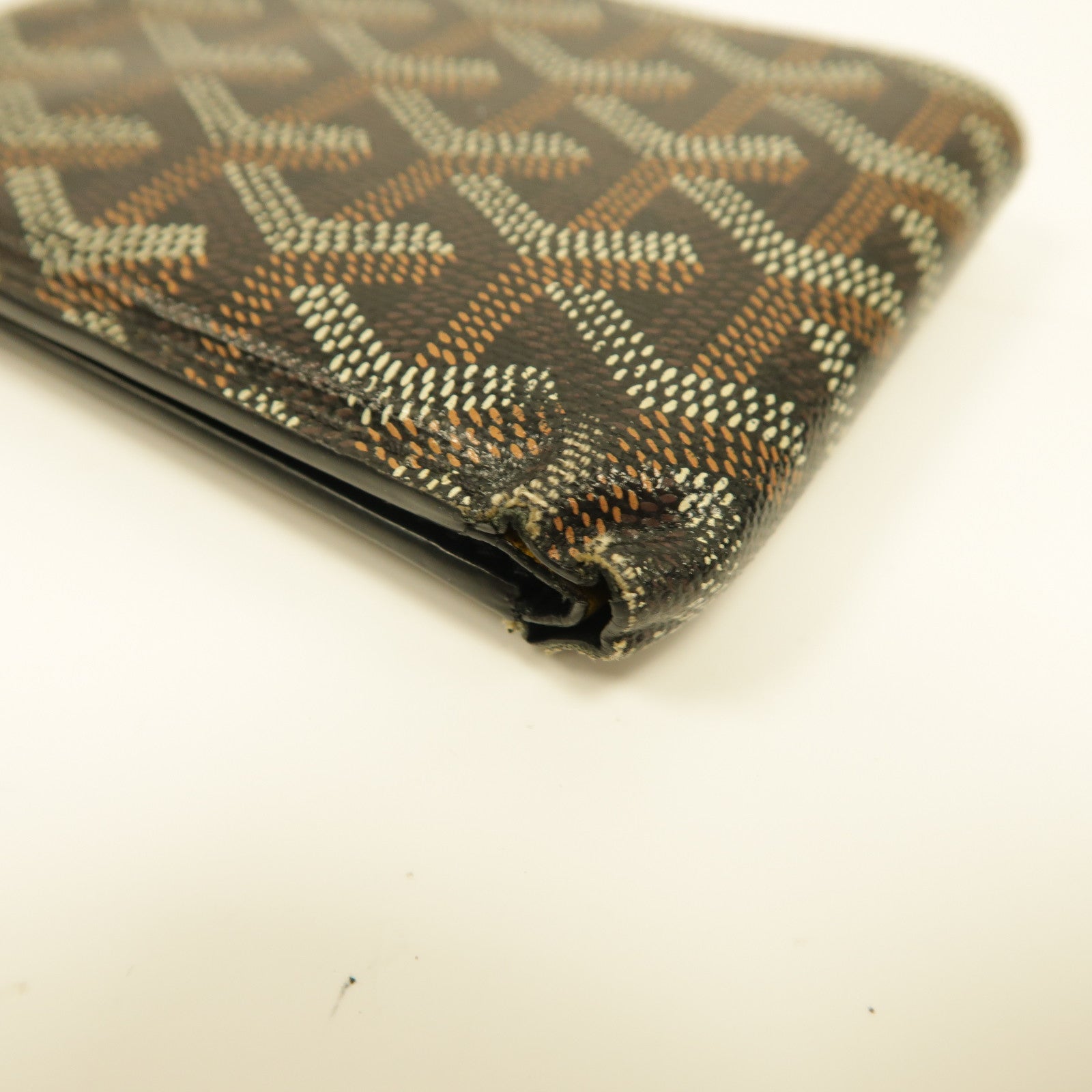 GOYARD 塗層帆布Wallet折疊錢包黑色